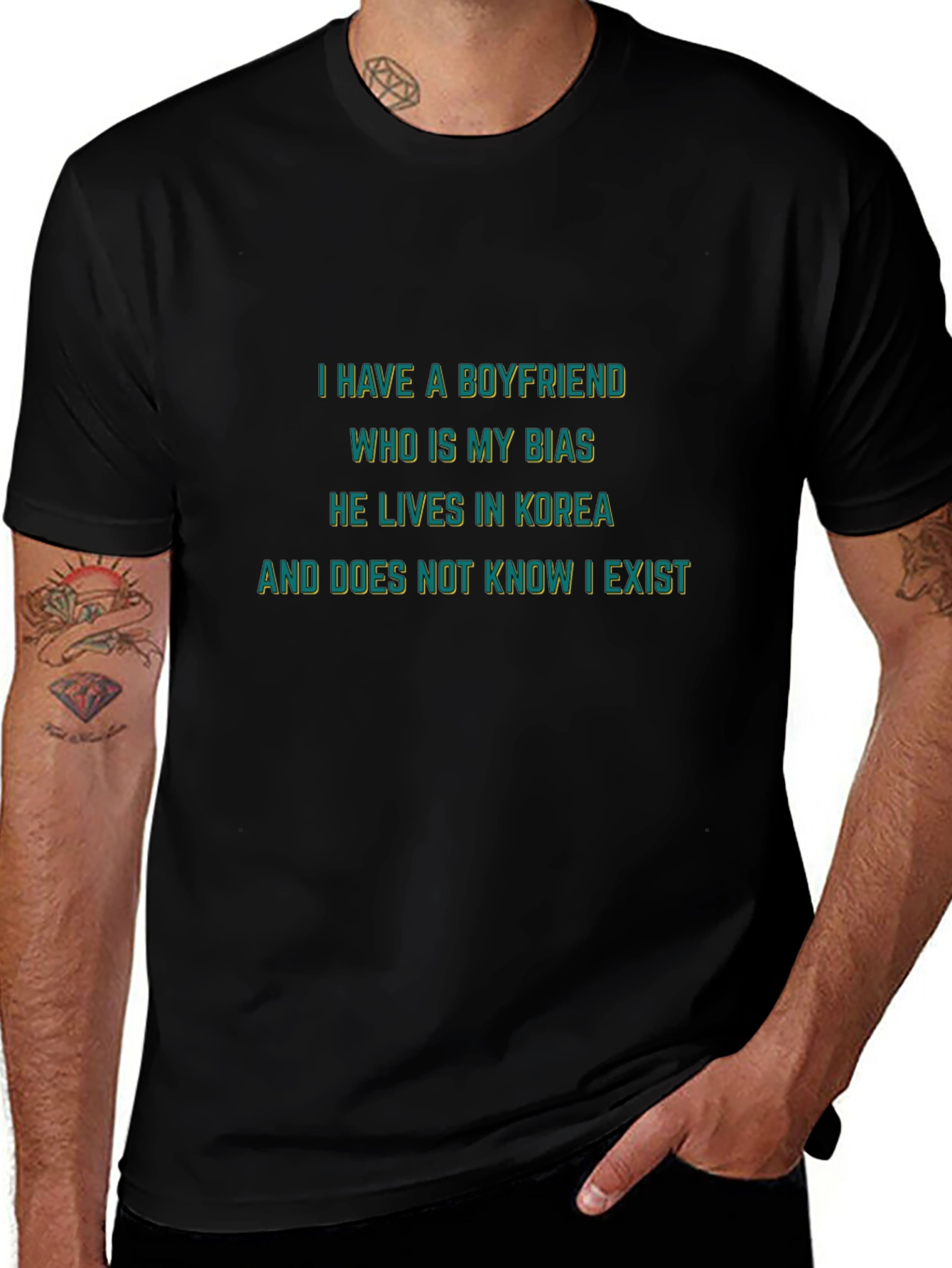 Boyfriend Bias Novelty T-Shirt