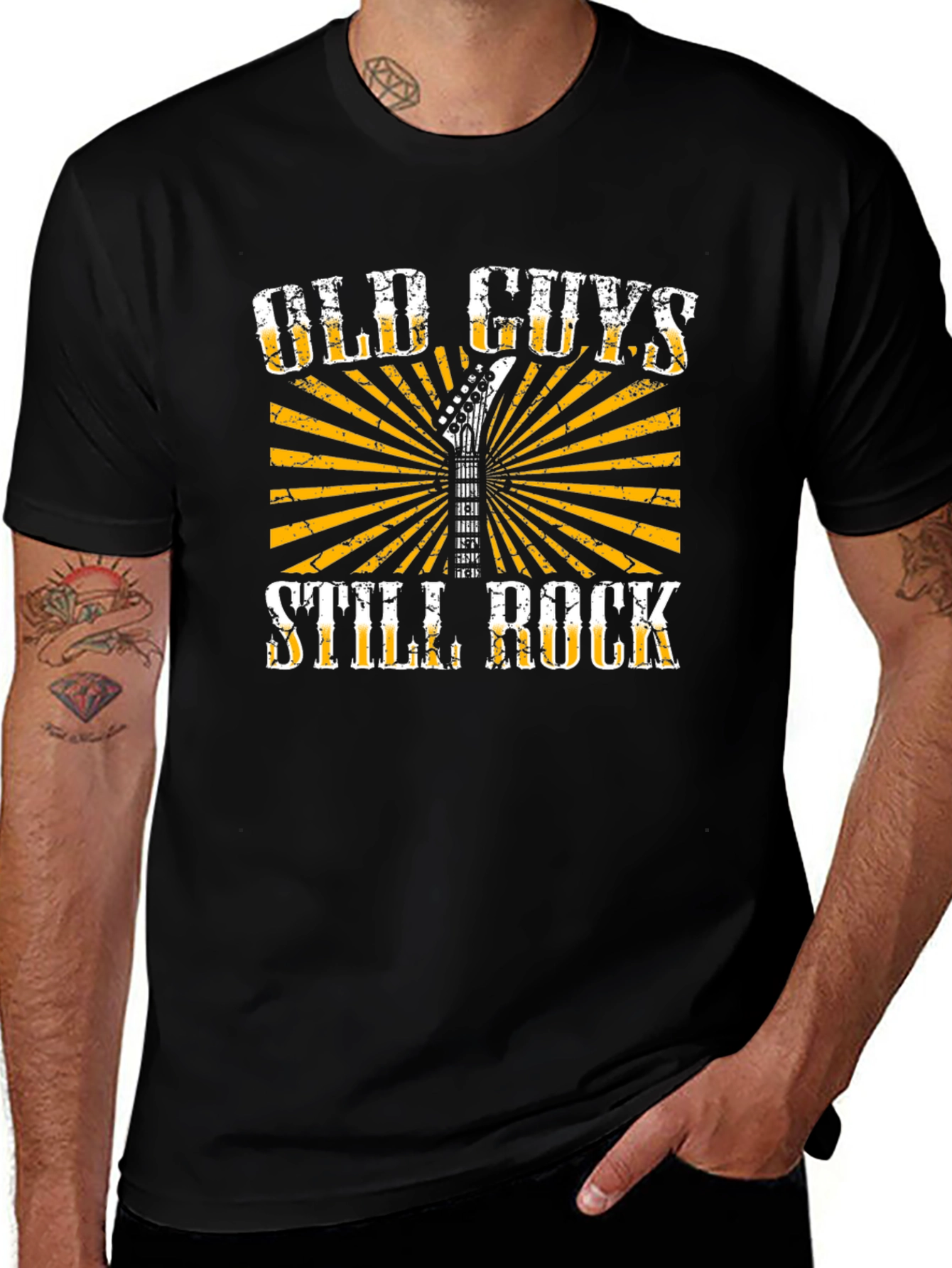 Old Guys Still Rock Graphic Tee