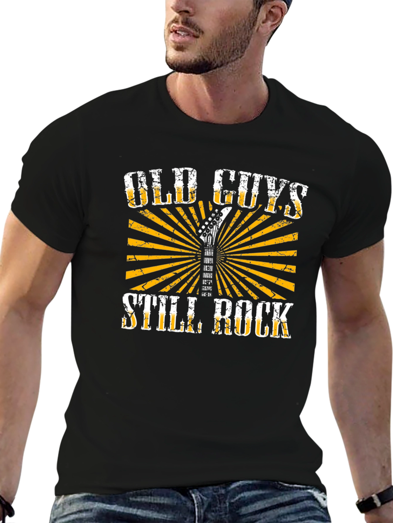 Old Guys Still Rock Graphic Tee