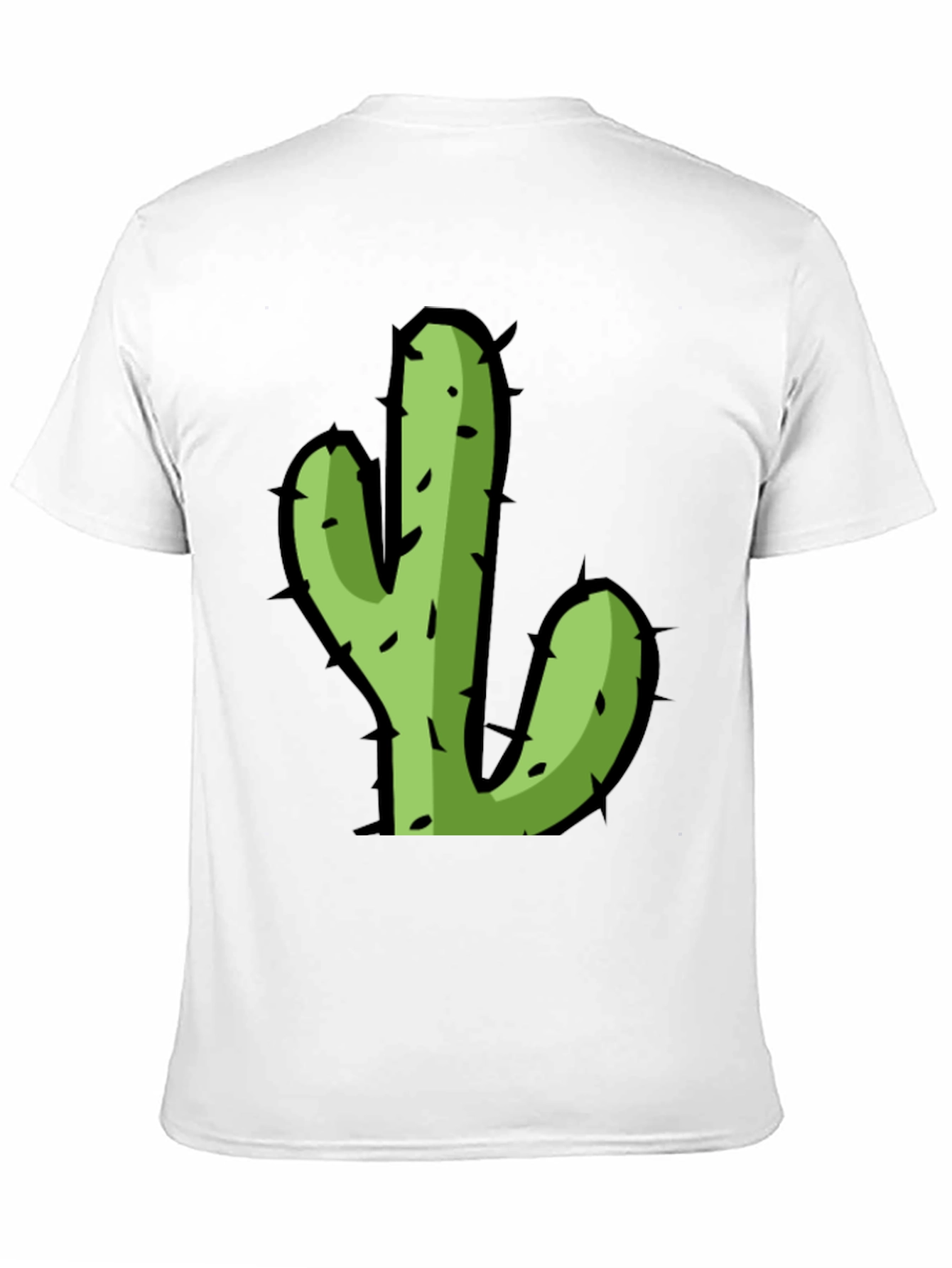 Cactus Graphic Black T-Shirt - Trendy Desert Style