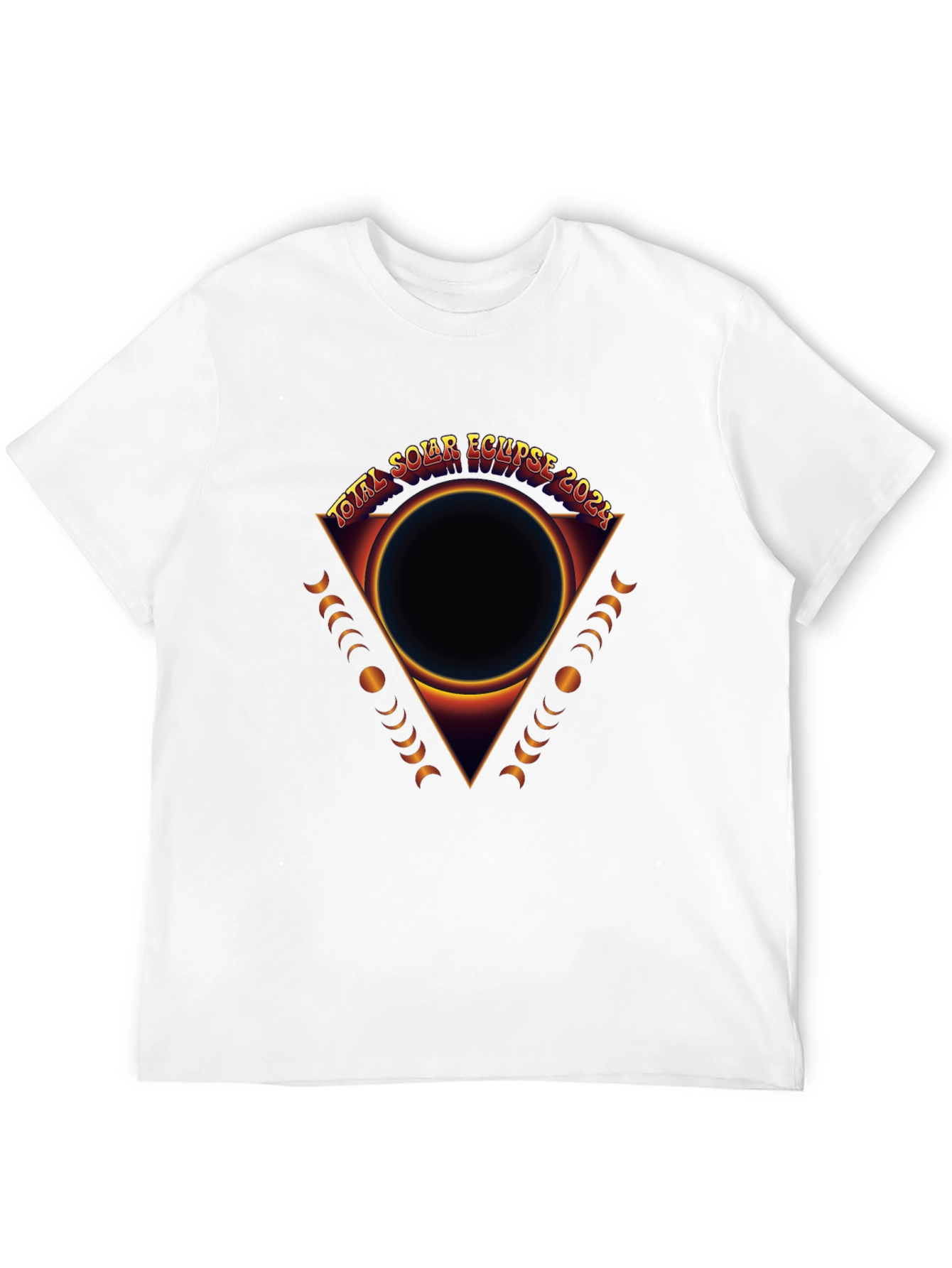 Total Solar Eclipse 2024 Graphic T-Shirt