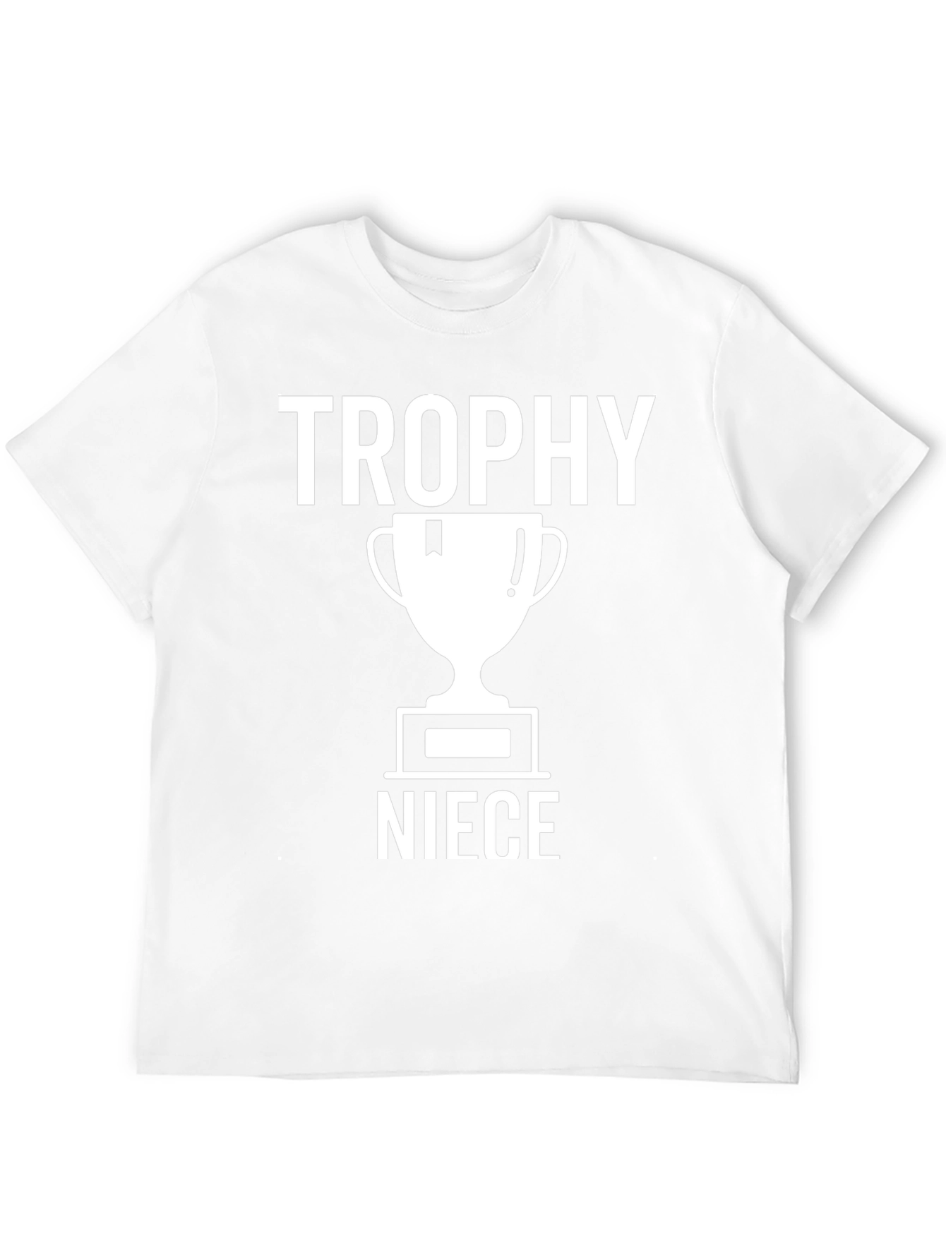 Trophy Niece Graphic Tee - Black Cotton T-Shirt