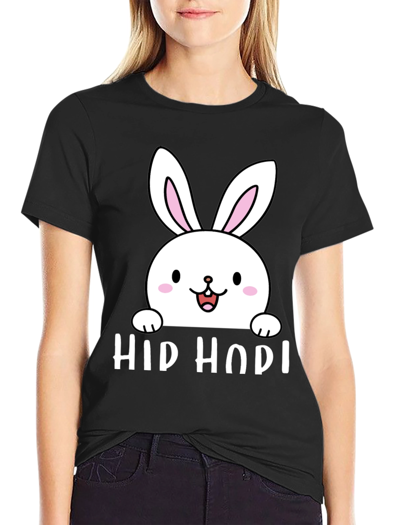 Hip Hop Easter Bunny Graphic Tee