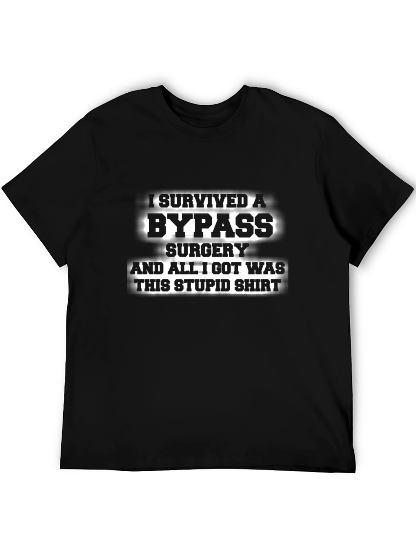Bypass Surgery Survivor Graphic T-Shirt