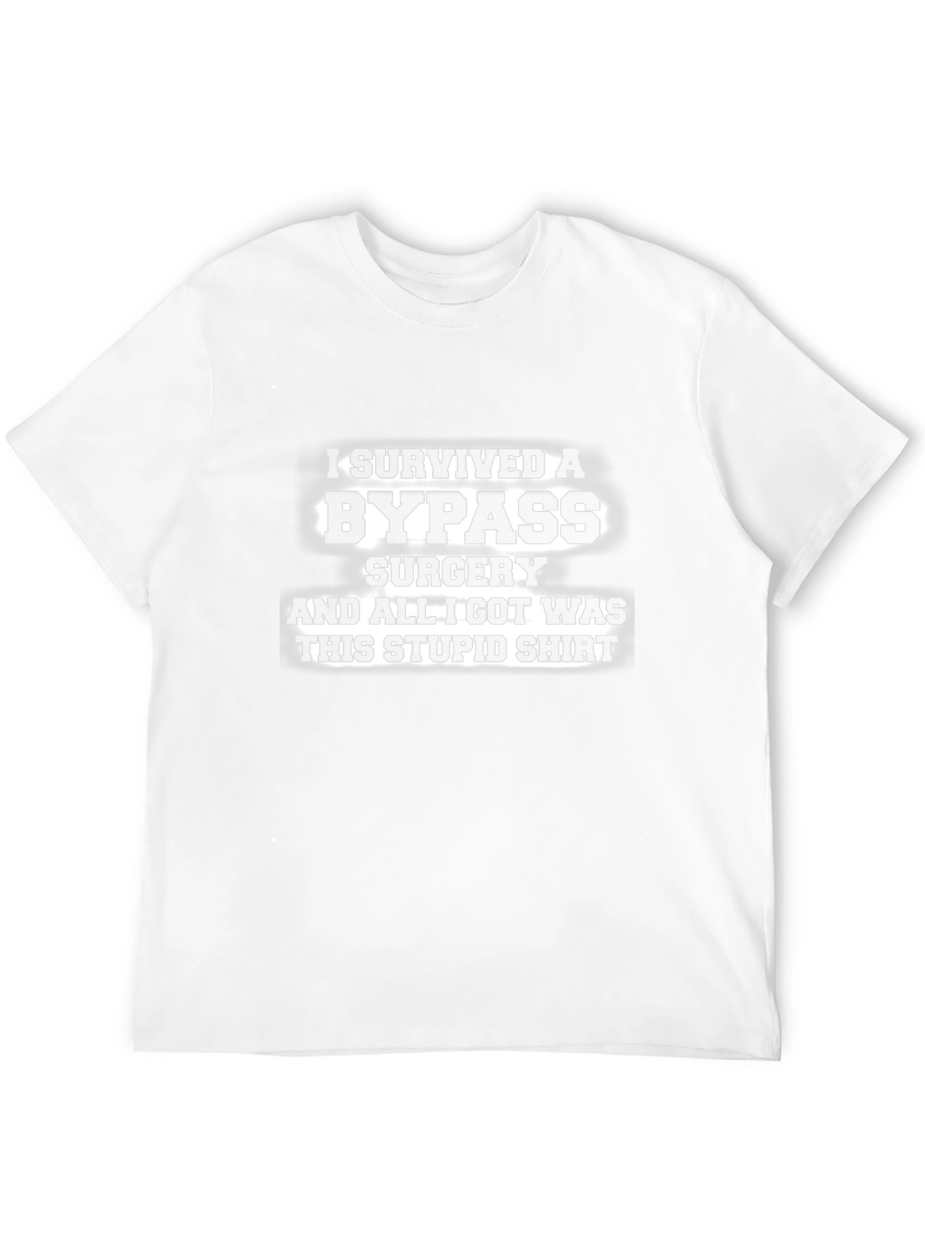 Bypass Surgery Survivor Graphic T-Shirt
