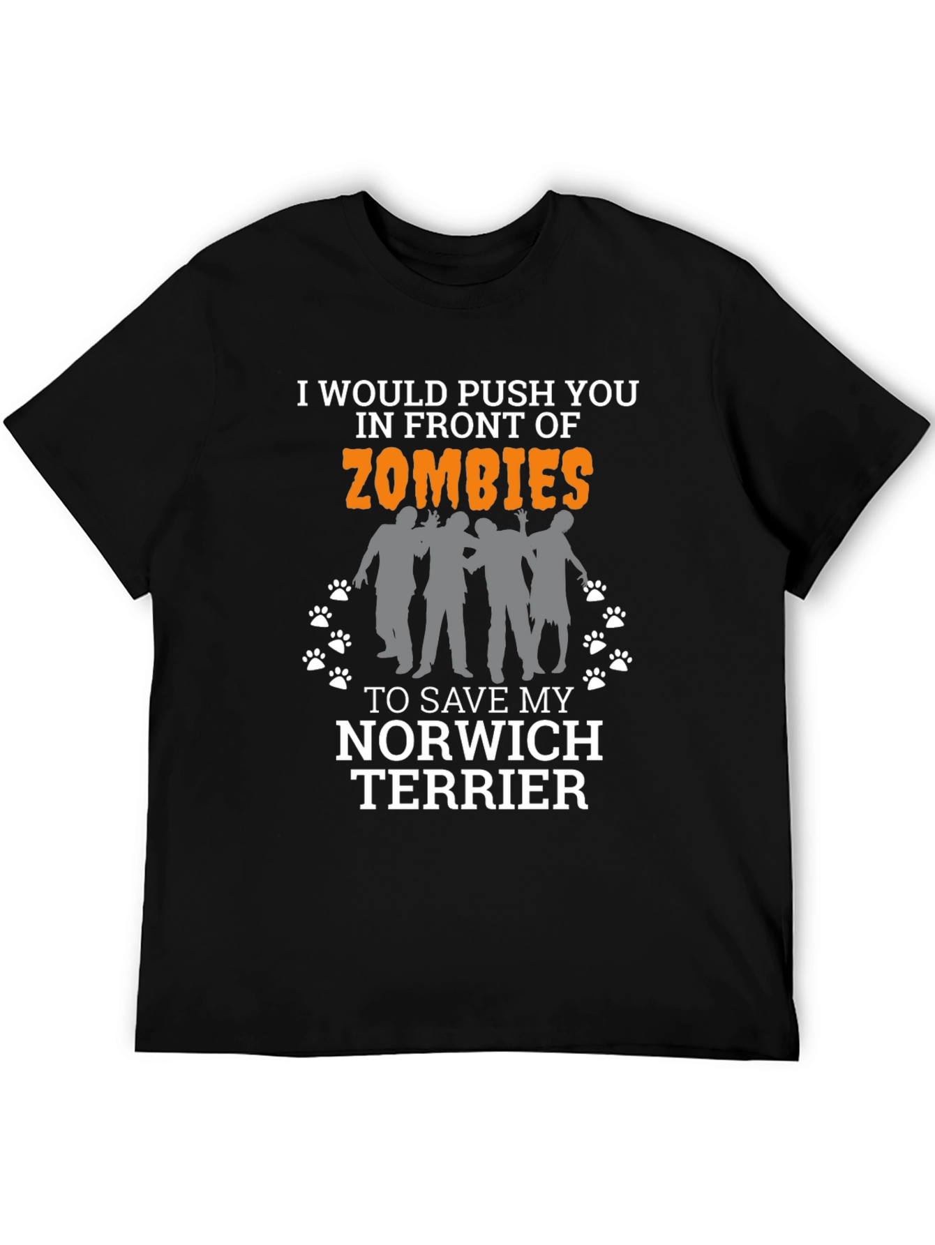 Zombie Norwich Terrier T-Shirt