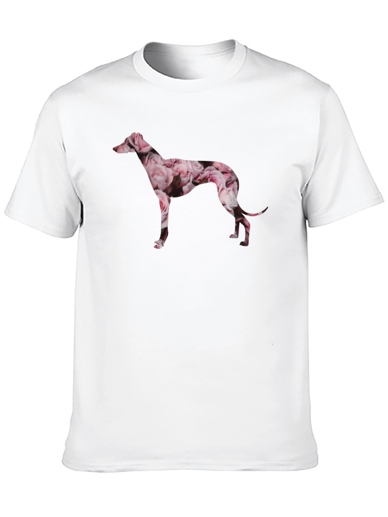 Floral Greyhound Graphic Tee