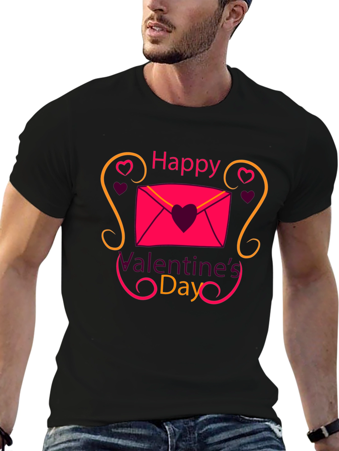 Happy Valentines Day Graphic Tee Shirt