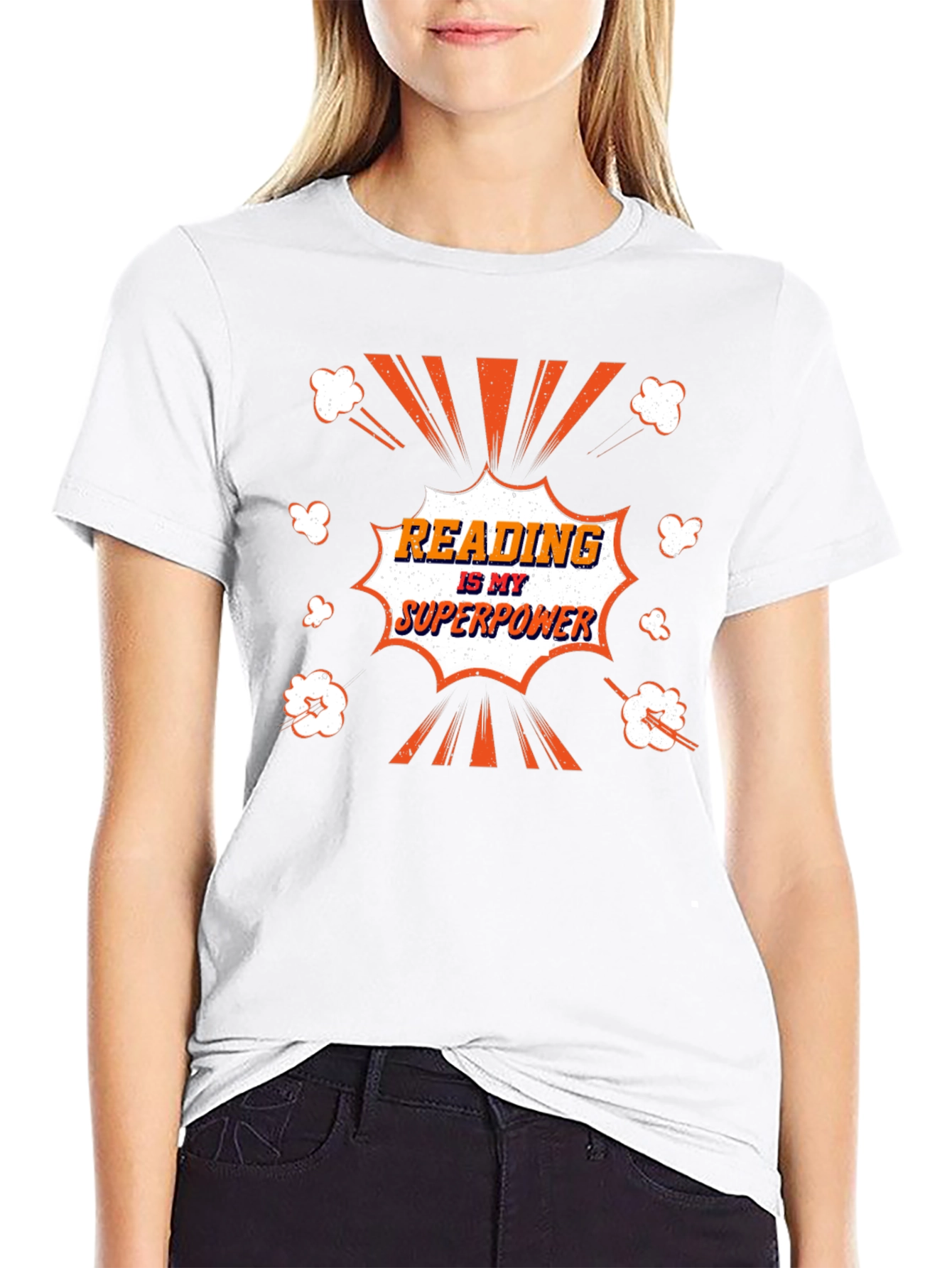 Reading is my Superpower Graphic T-Shirt
