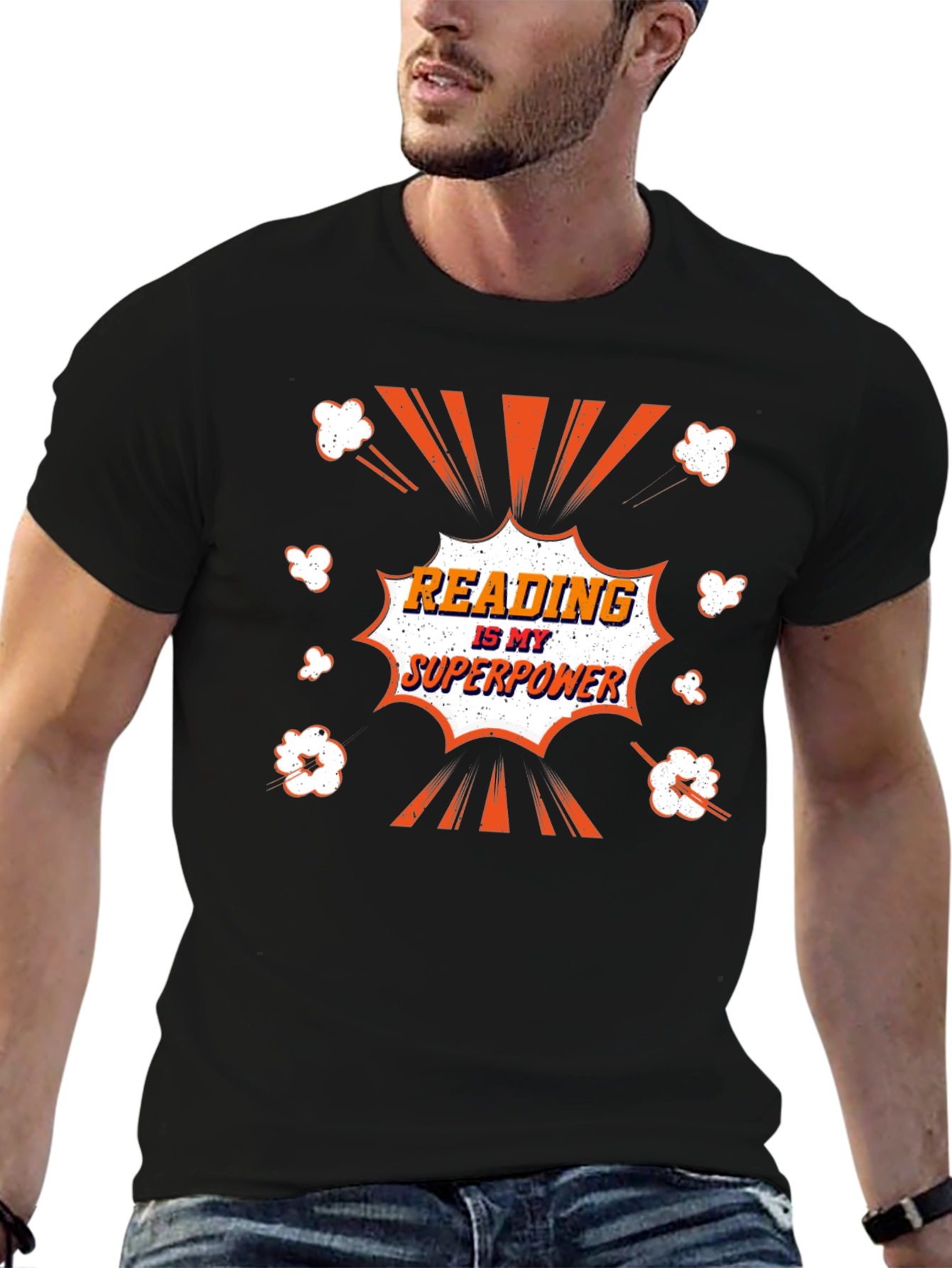 Reading is my Superpower Graphic T-Shirt