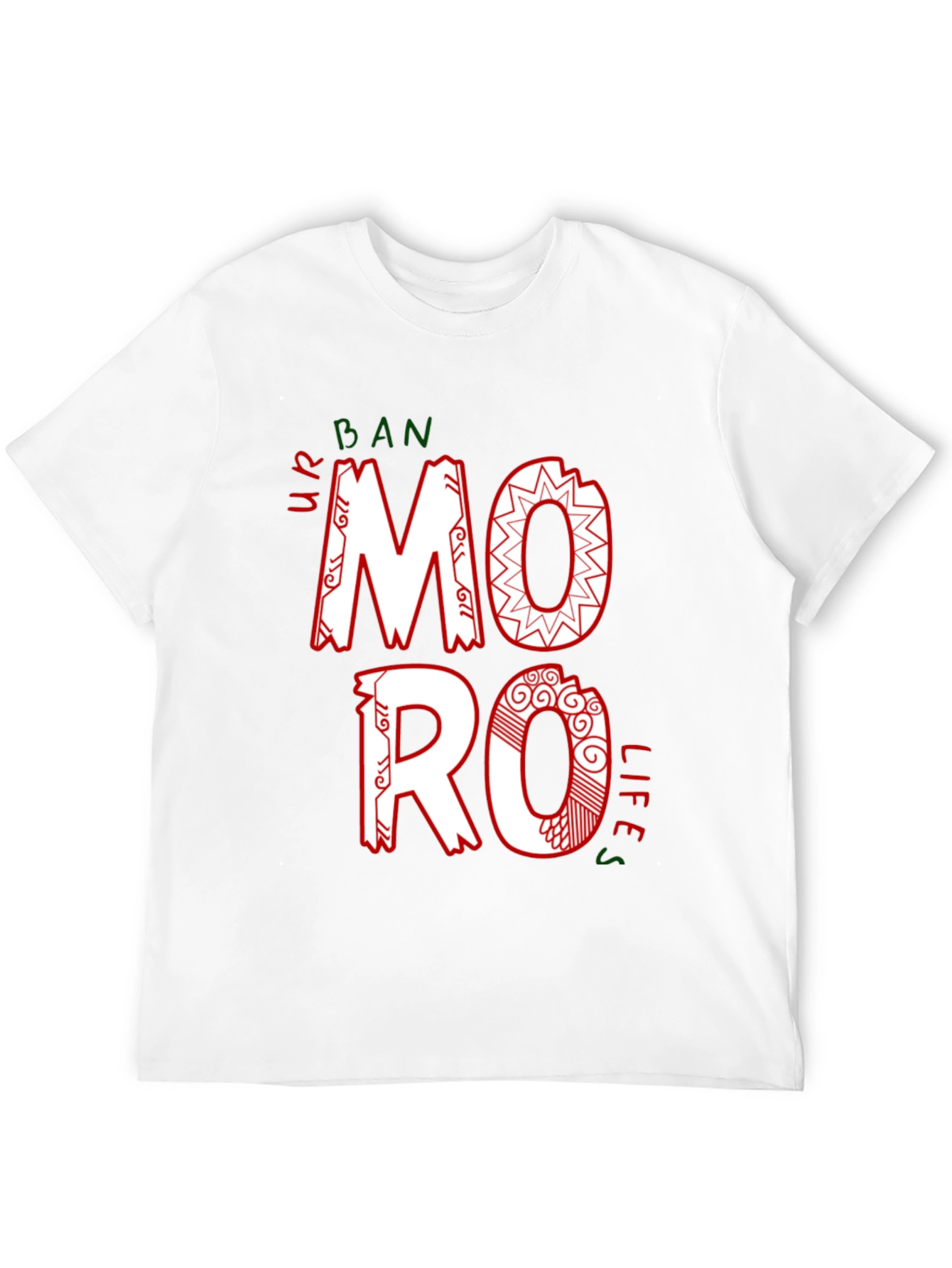 Urban Moro Lifes Black Graphic Tee