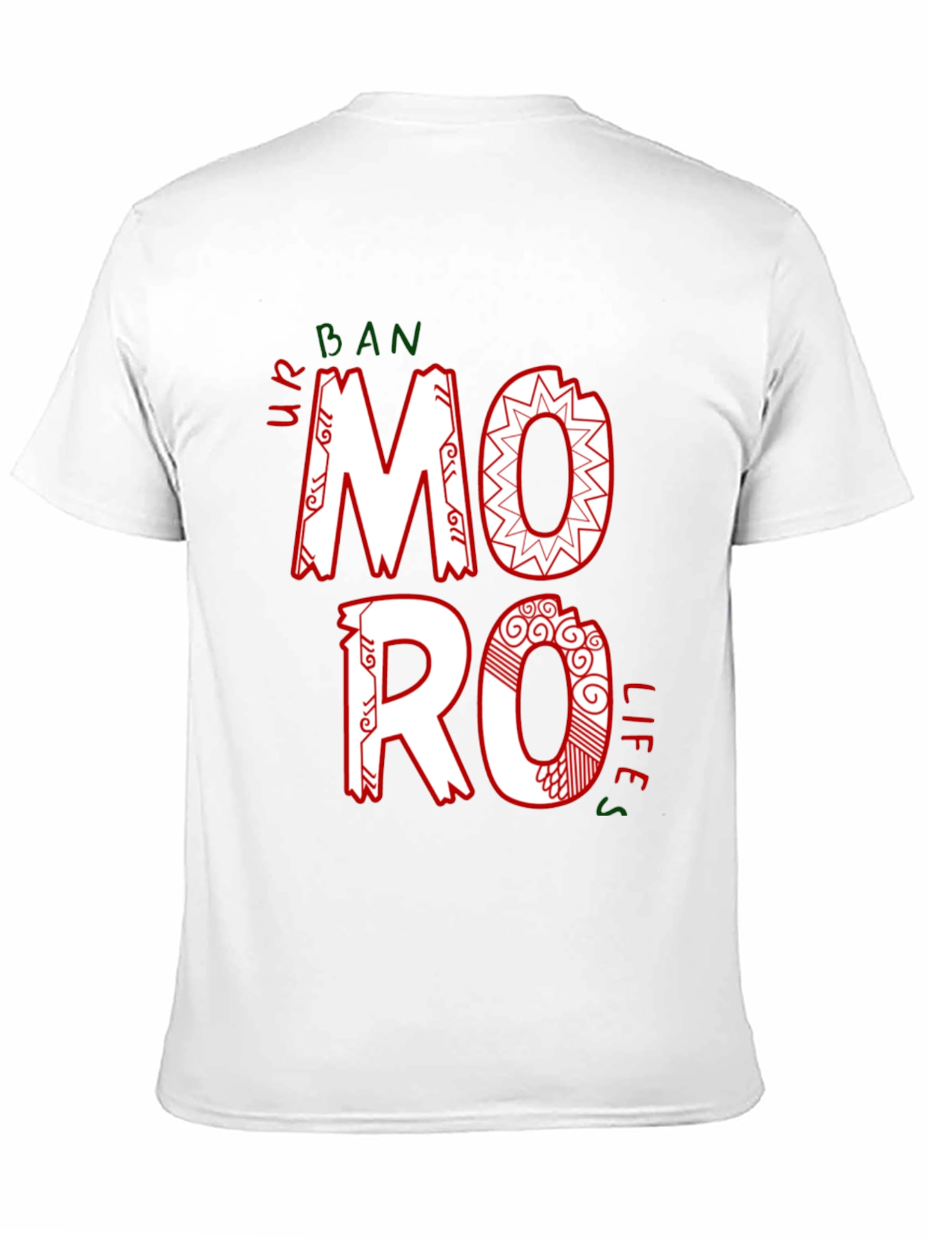 Urban Moro Lifes Black Graphic Tee