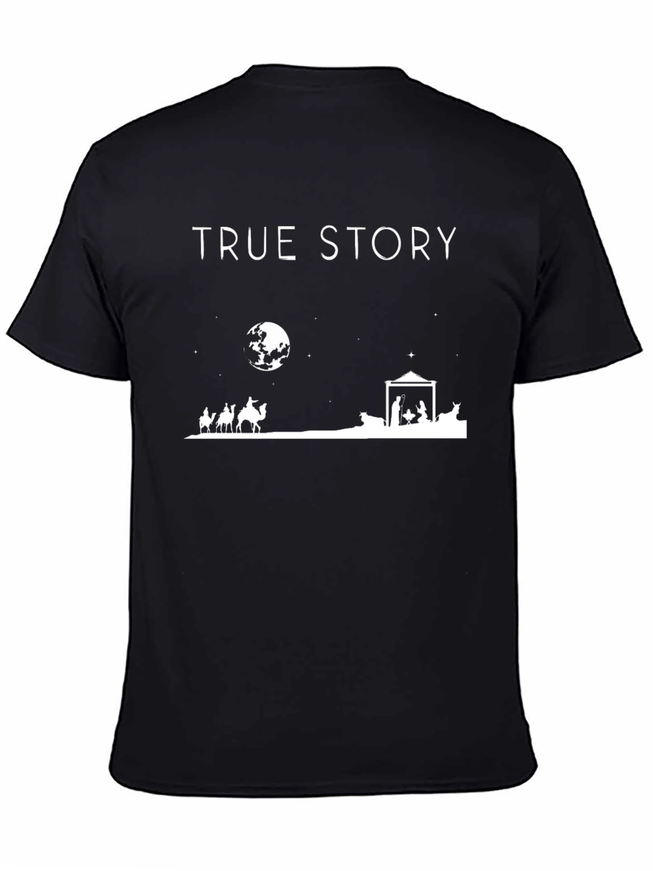 True Story Nativity Scene Graphic Tee