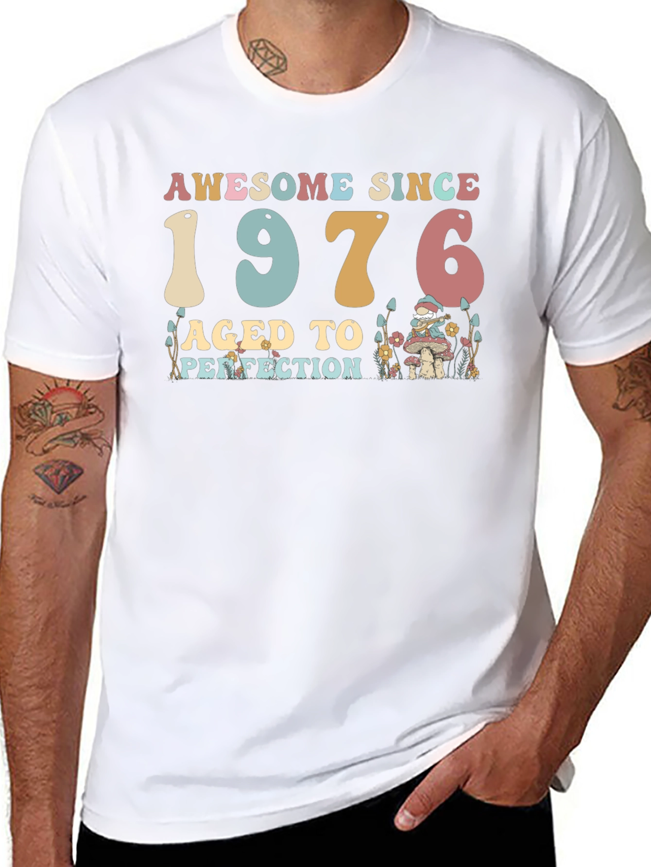 Awesome Since 1976 Graphic T-Shirt