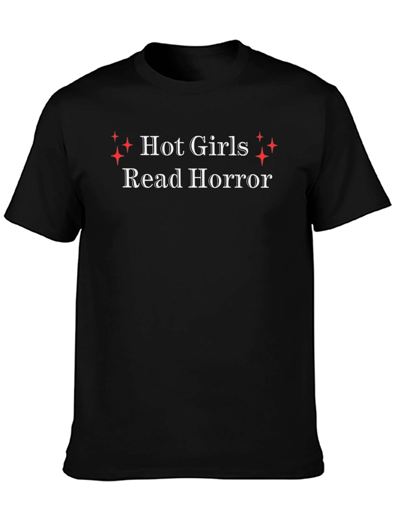 Hot Girls Read Horror T-Shirt