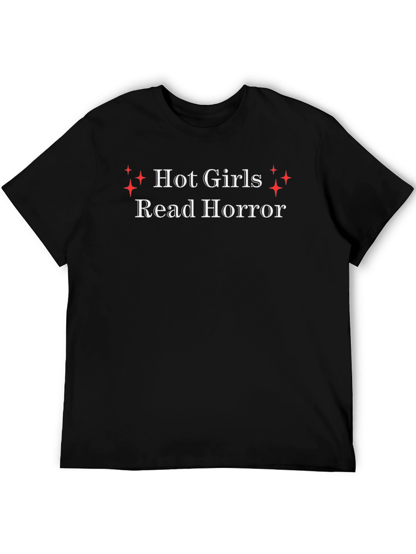 Hot Girls Read Horror T-Shirt