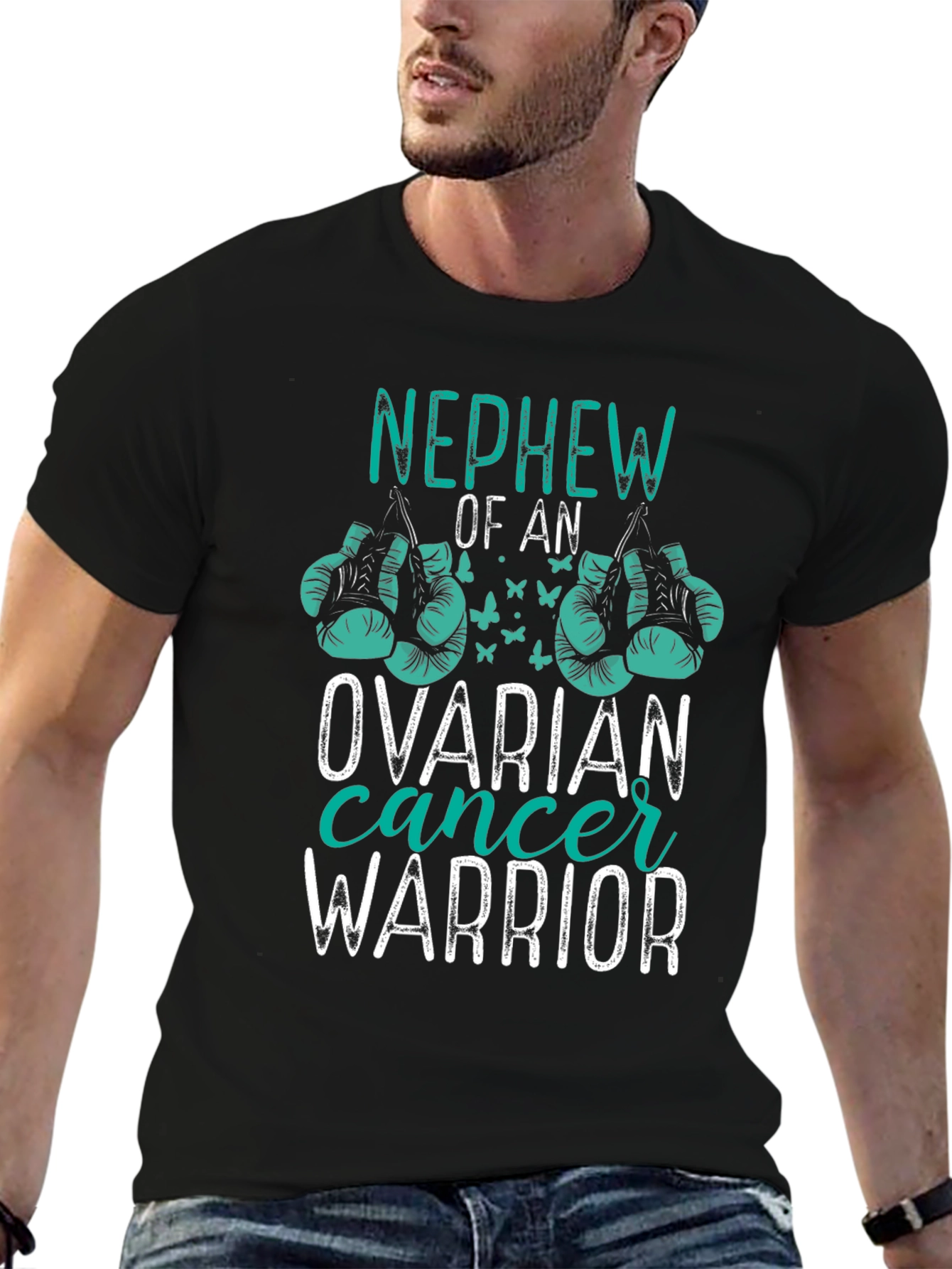 Nephew of an Ovarian Cancer Warrior T-Shirt