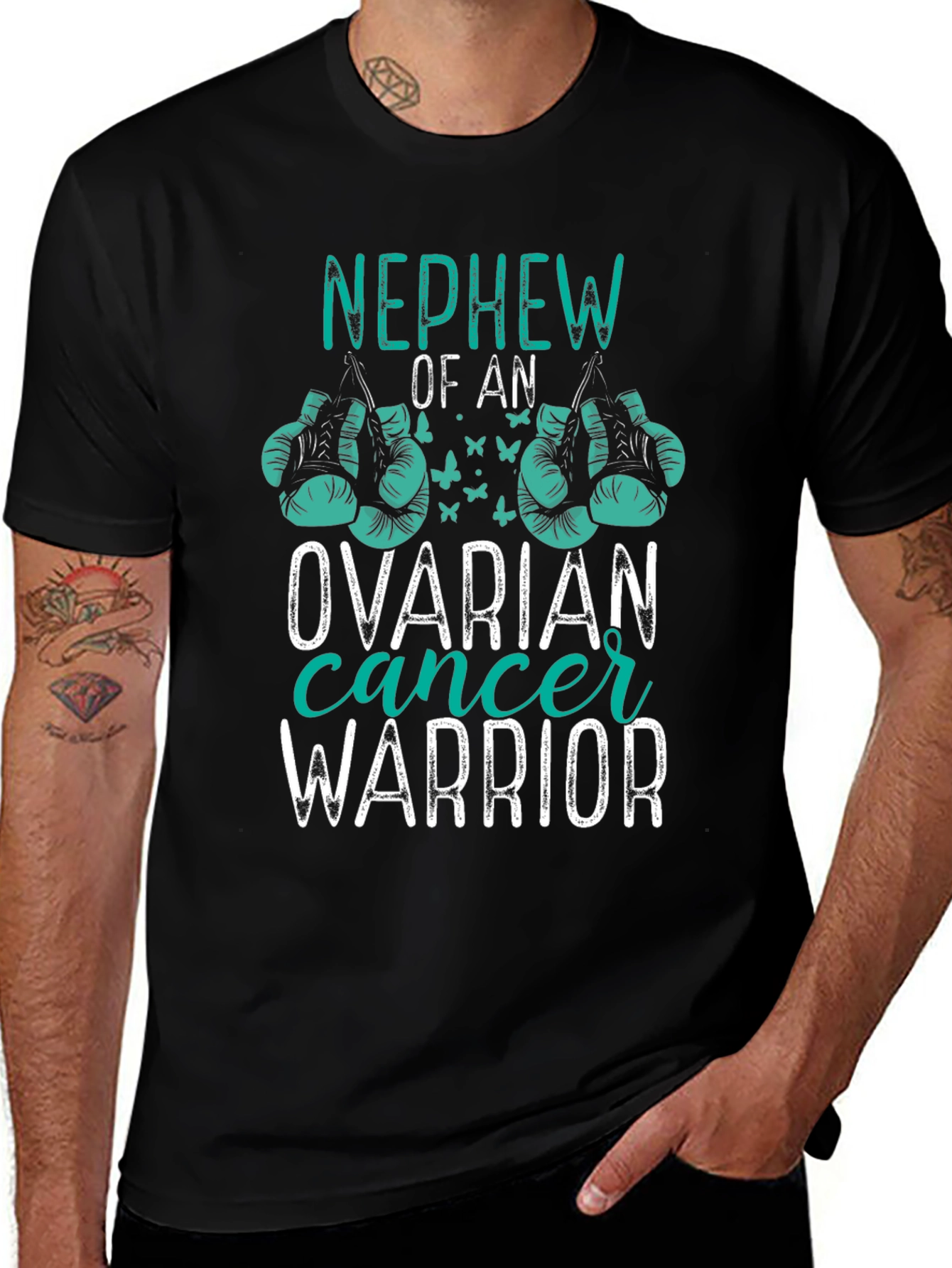 Nephew of an Ovarian Cancer Warrior T-Shirt