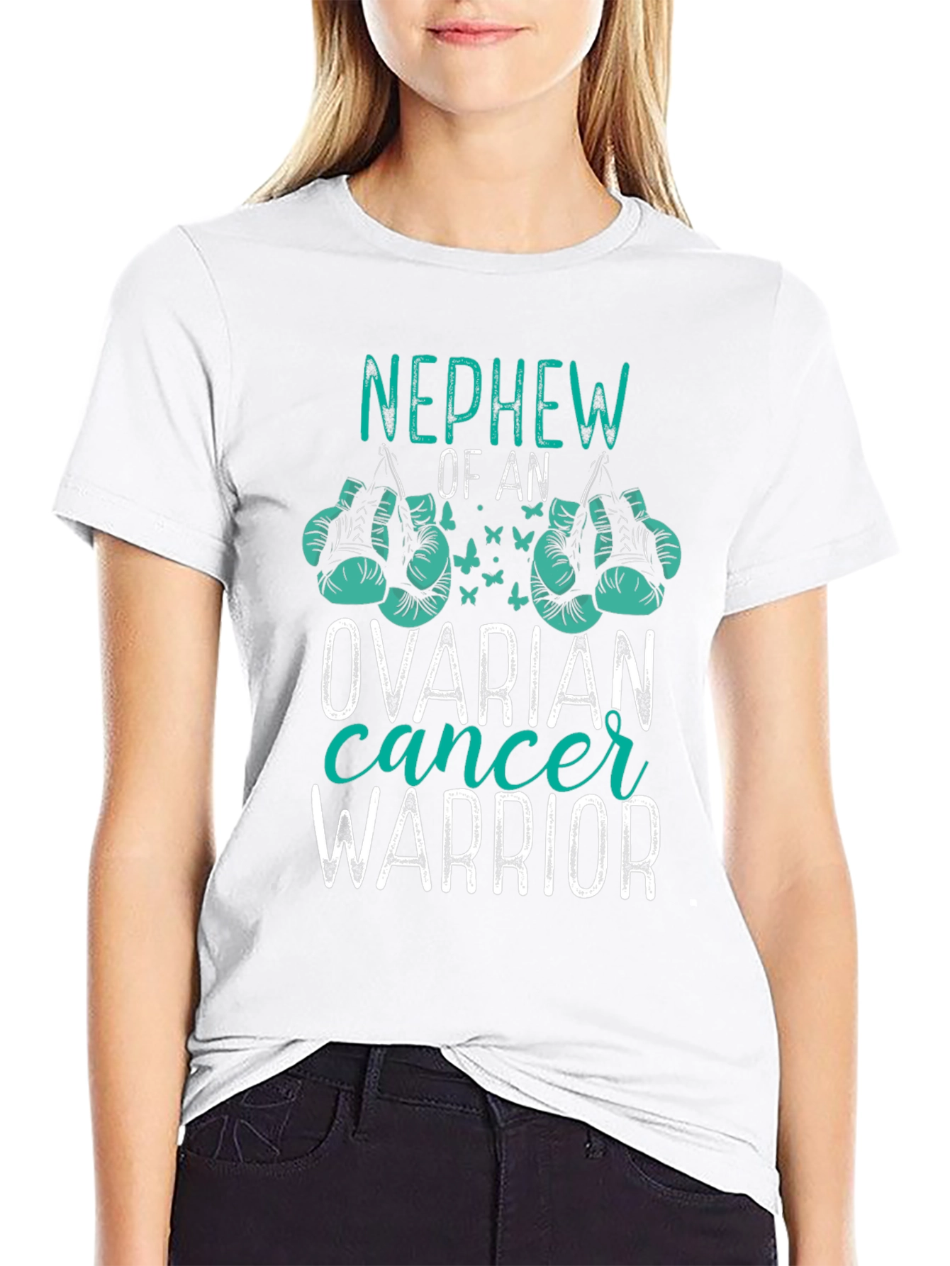 Nephew of an Ovarian Cancer Warrior T-Shirt