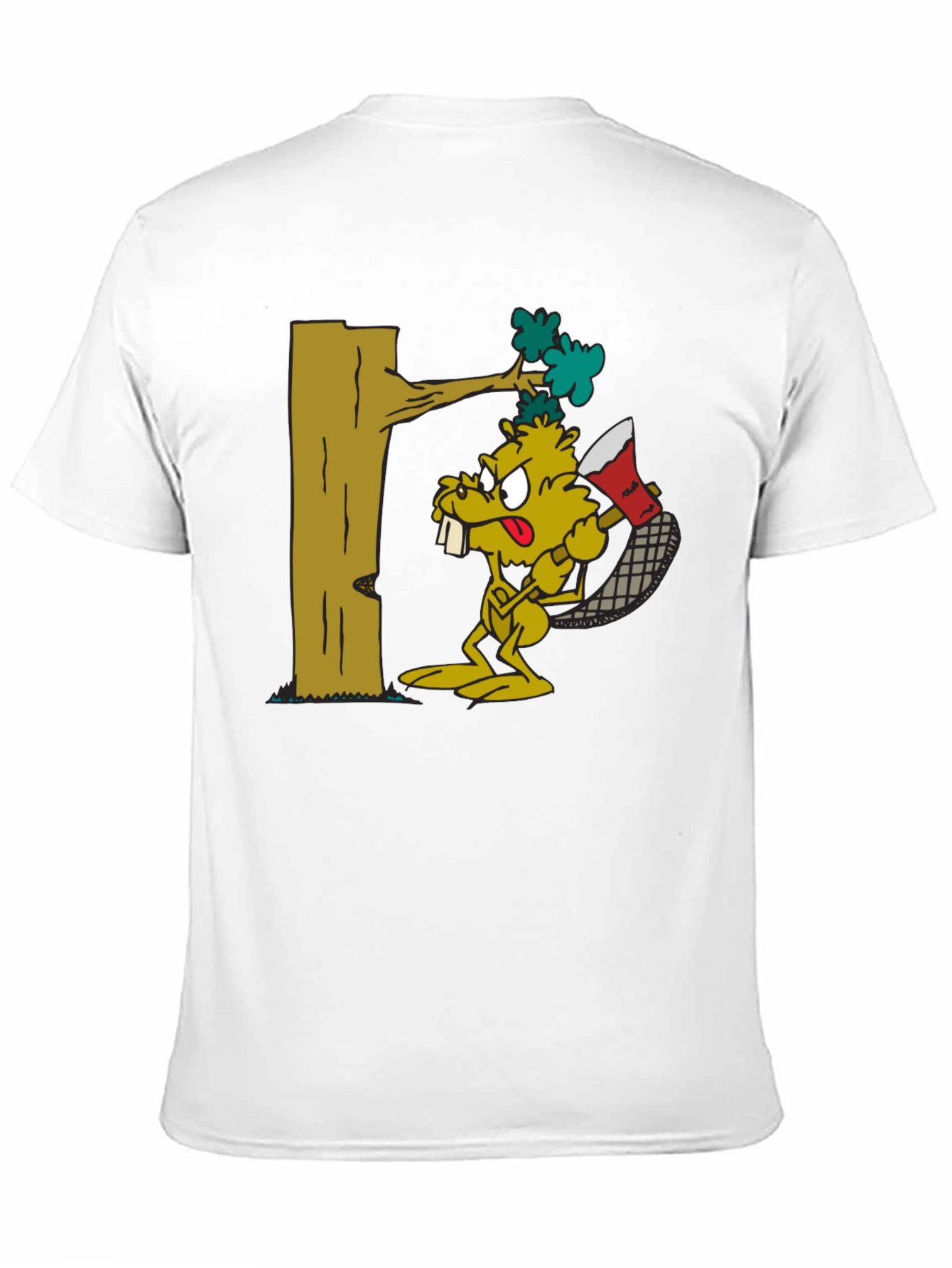 Beaver Lumberjack Graphic Tee