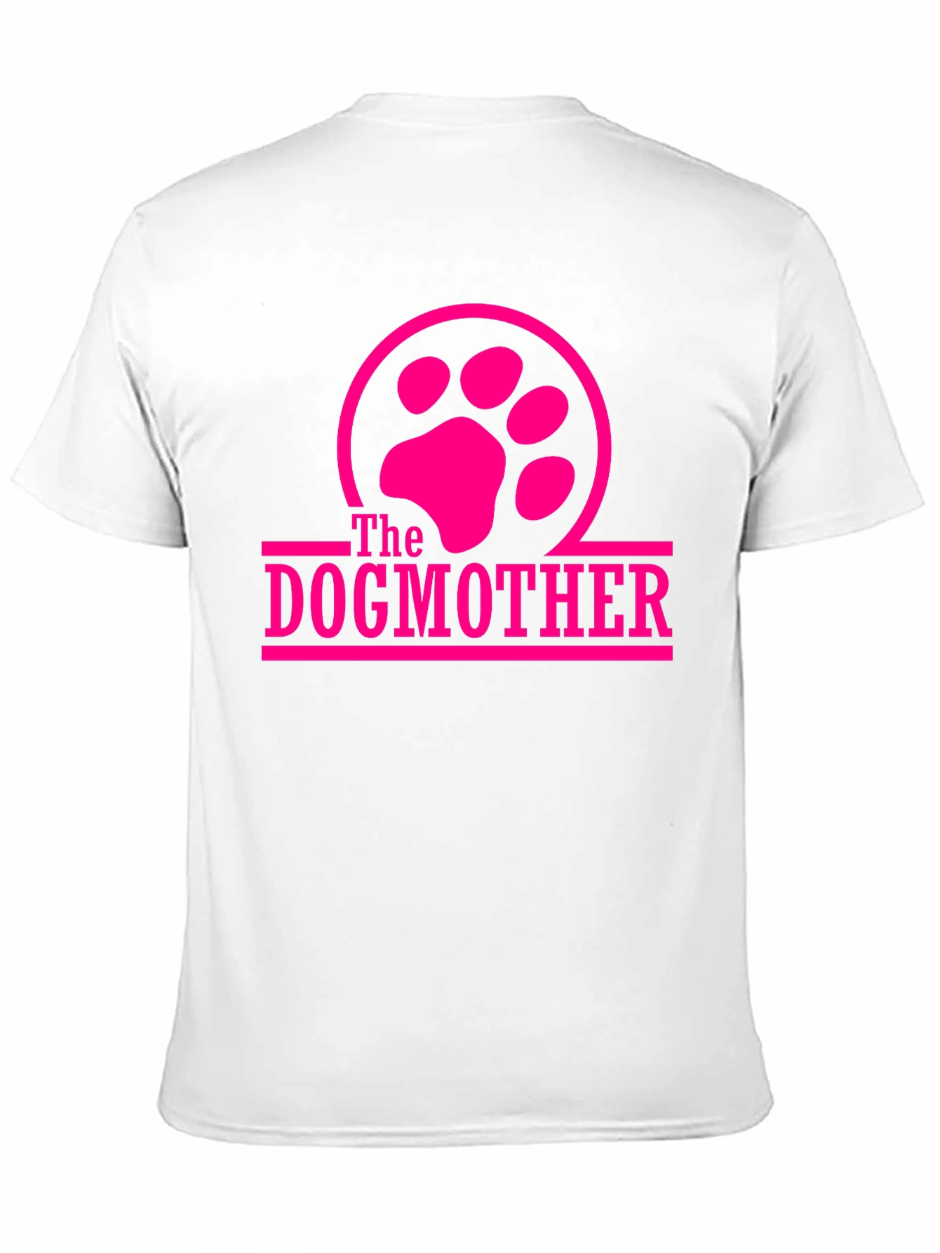 Dogmother T-Shirt - Paw Print Design