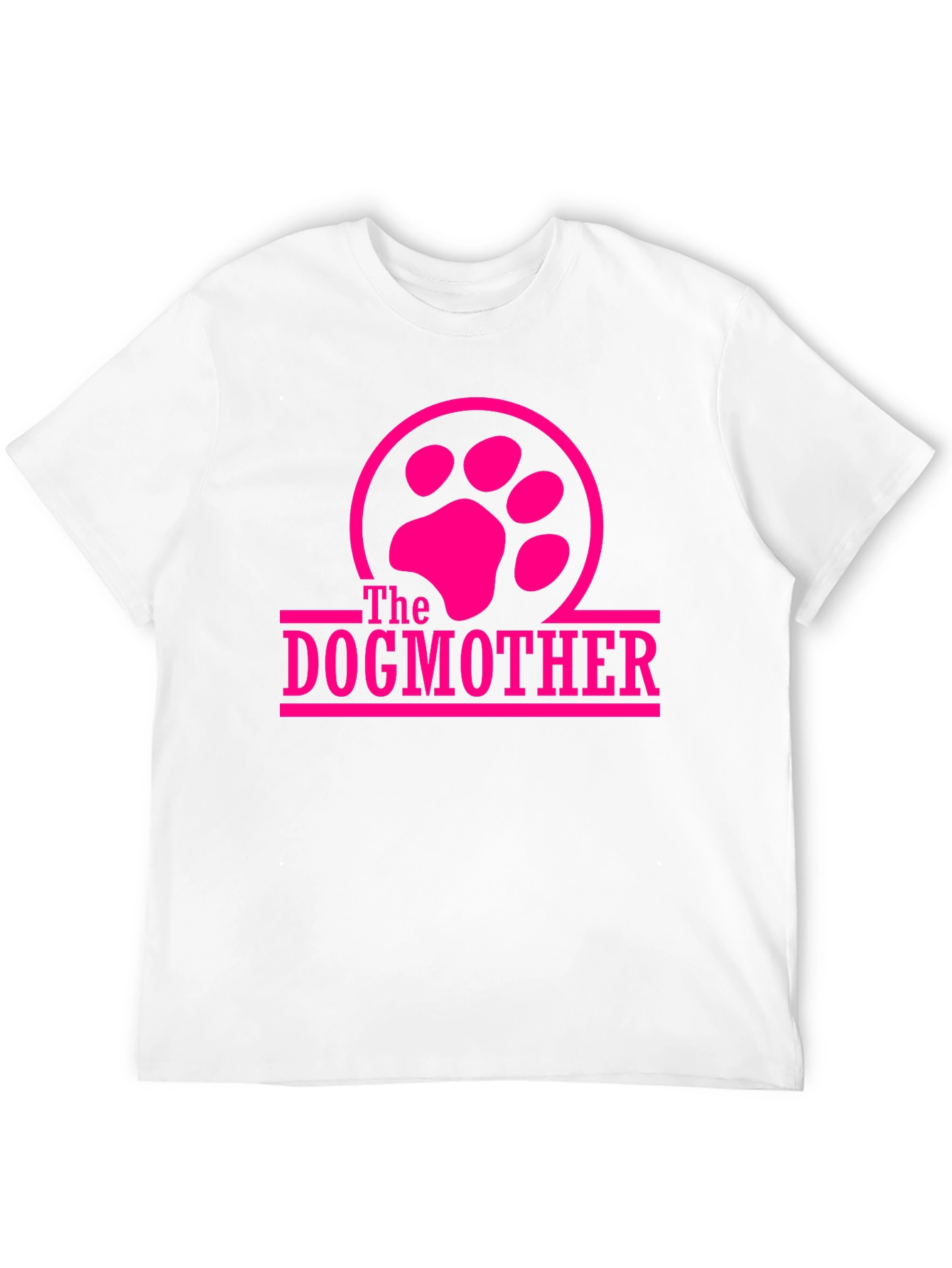 Dogmother T-Shirt - Paw Print Design
