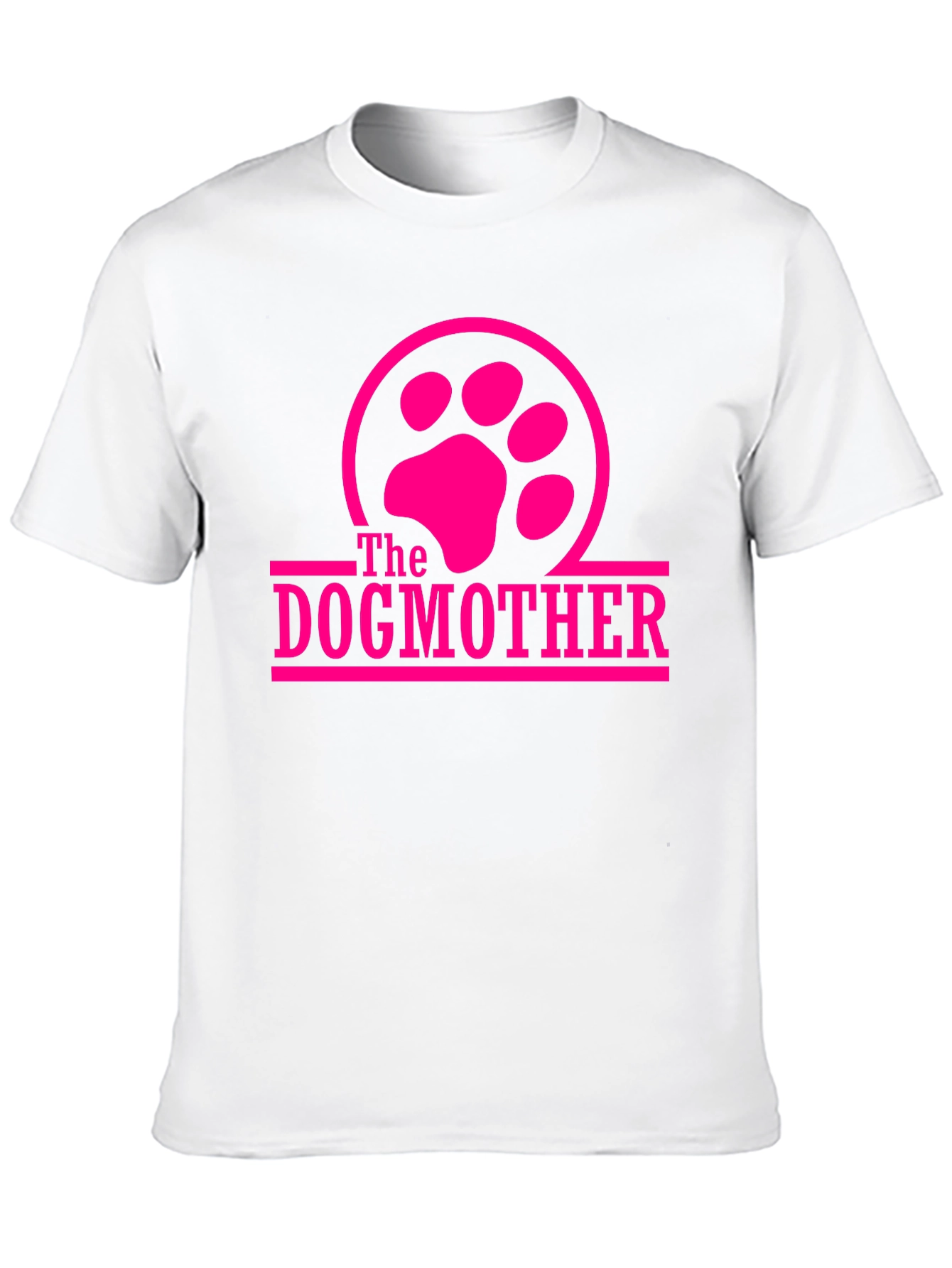 Dogmother T-Shirt - Paw Print Design