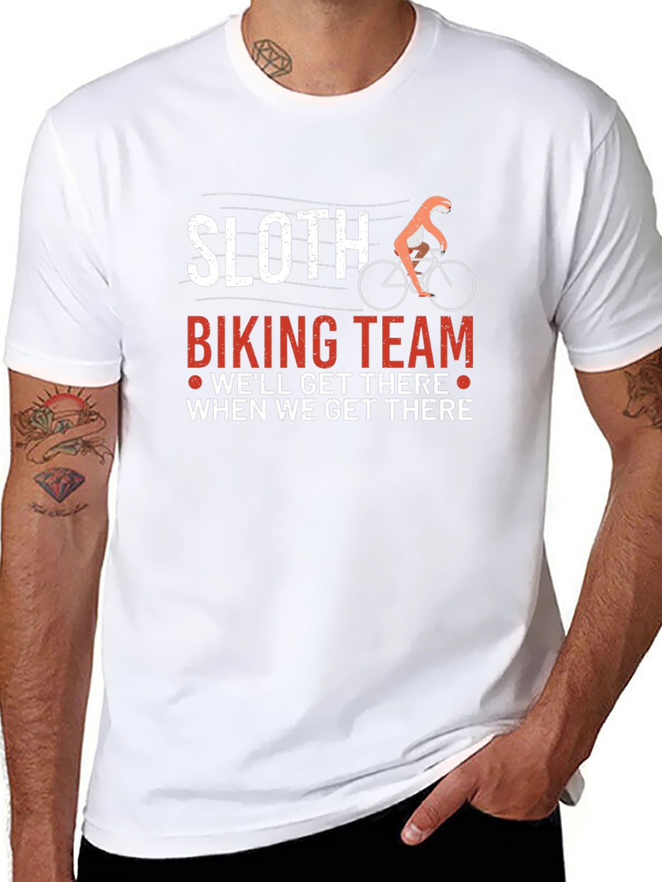 Sloth Biking Team T-Shirt