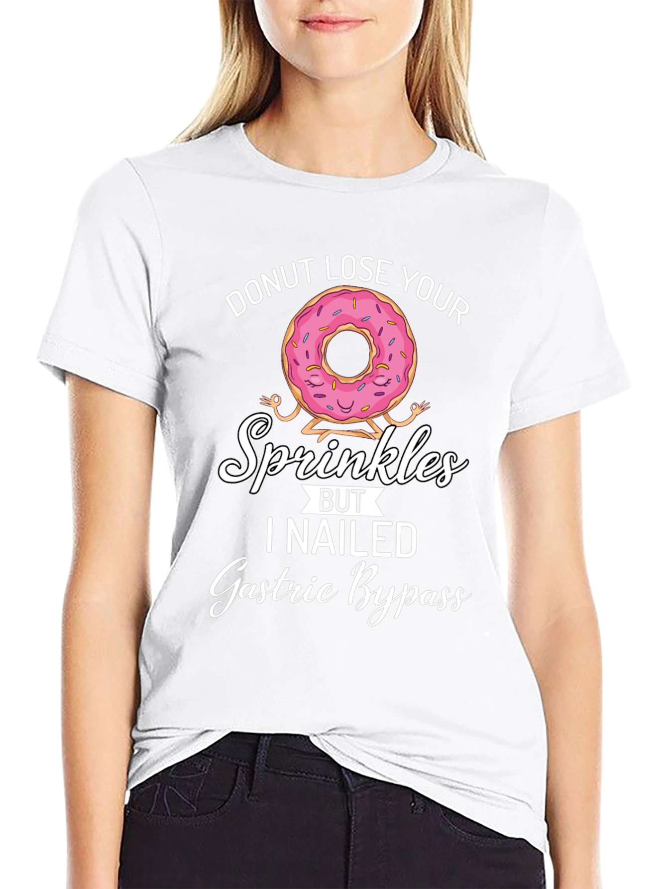 Donut Lose Your Sprinkles T-Shirt Gastric Bypass Funny Tee