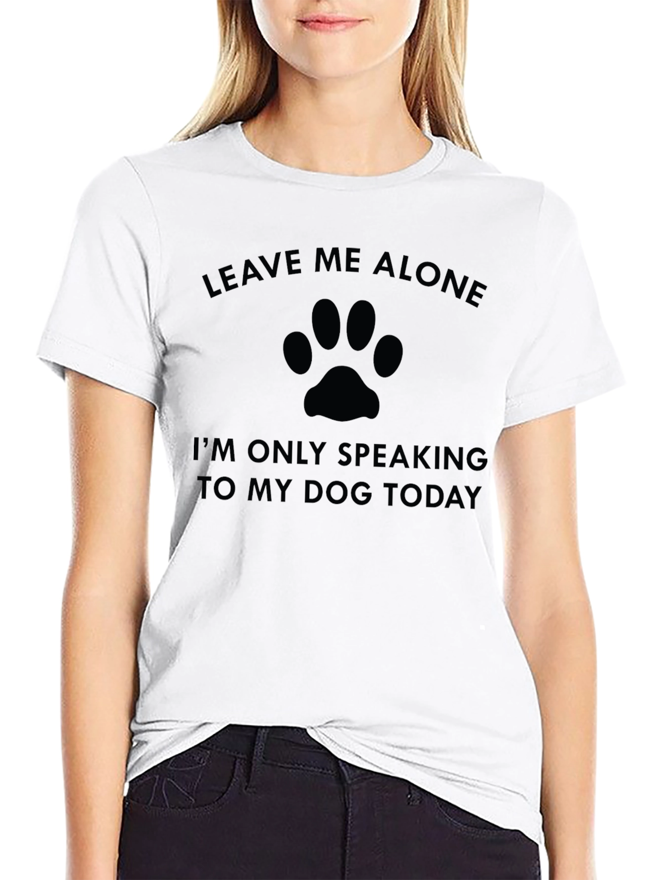 Leave Me Alone Dog Lover T-Shirt
