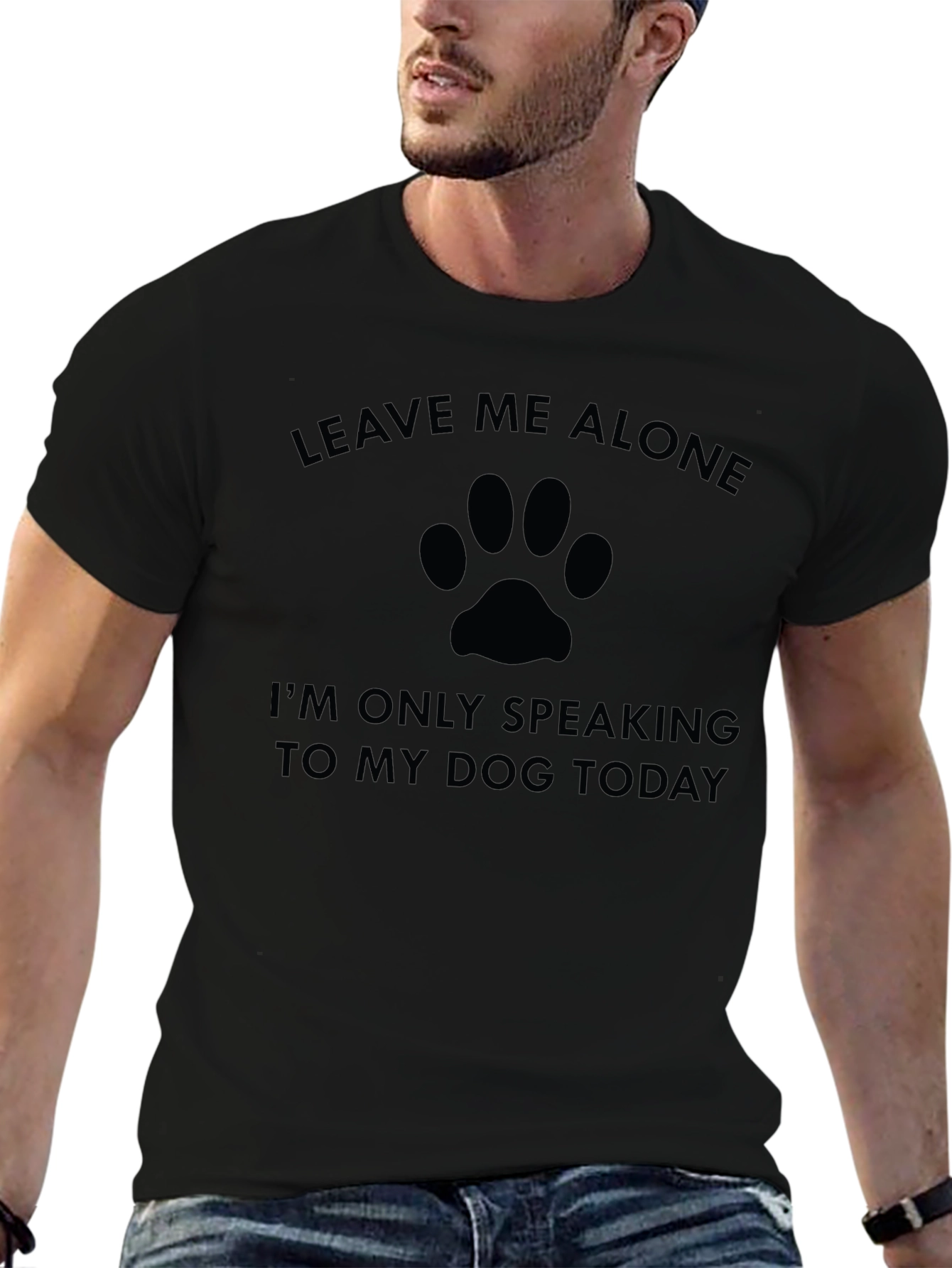 Leave Me Alone Dog Lover T-Shirt