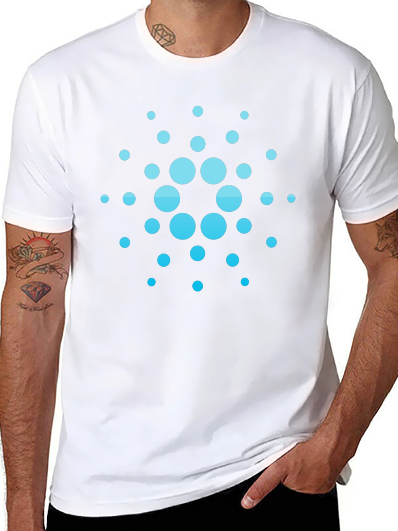 Cardano ADA Crypto Black T-Shirt