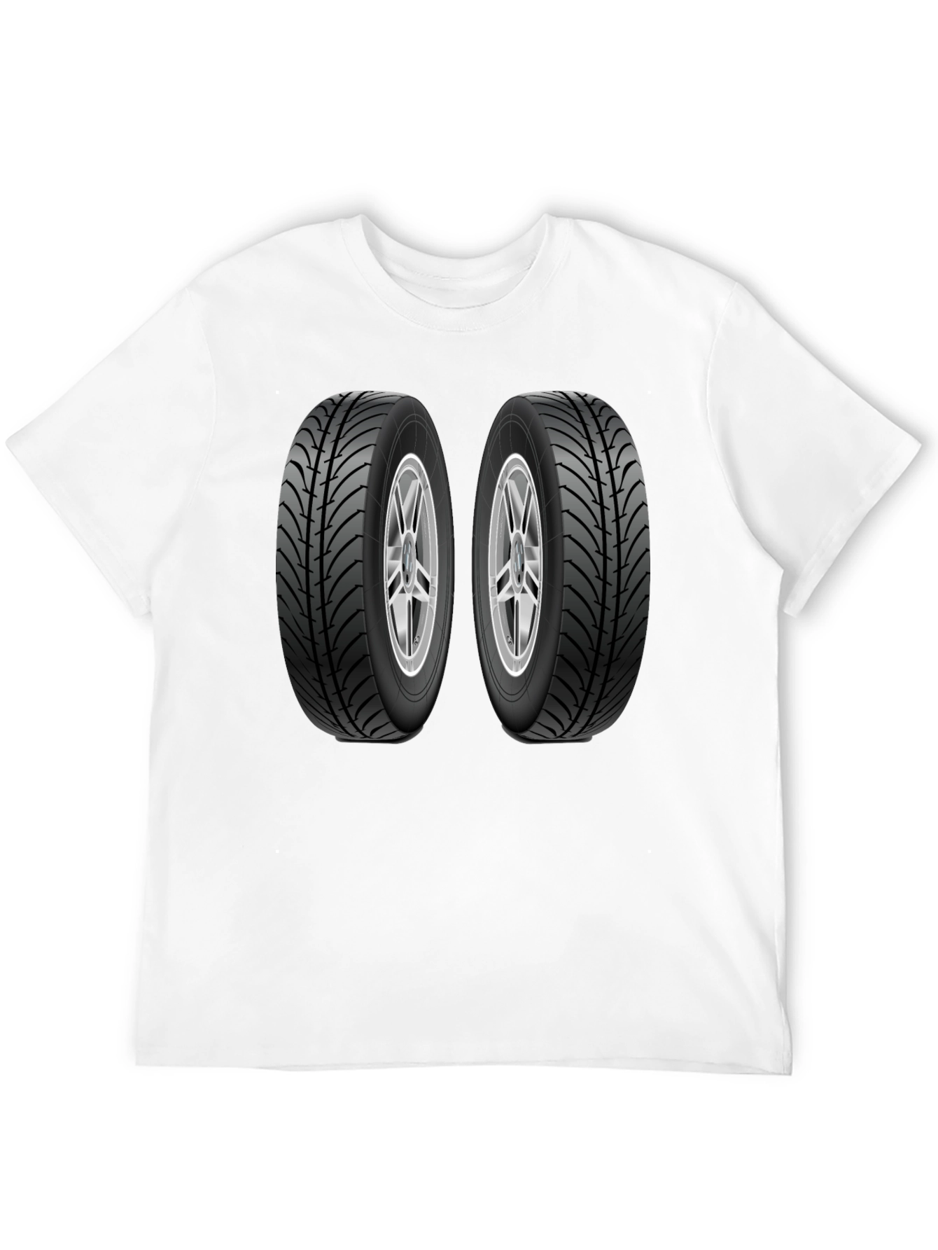Black Tire Graphic Tee - Auto Enthusiast Apparel