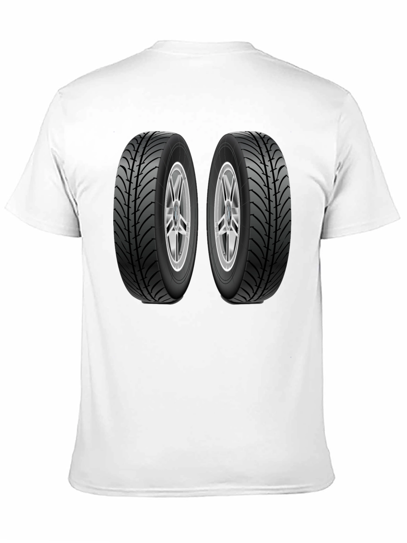 Black Tire Graphic Tee - Auto Enthusiast Apparel