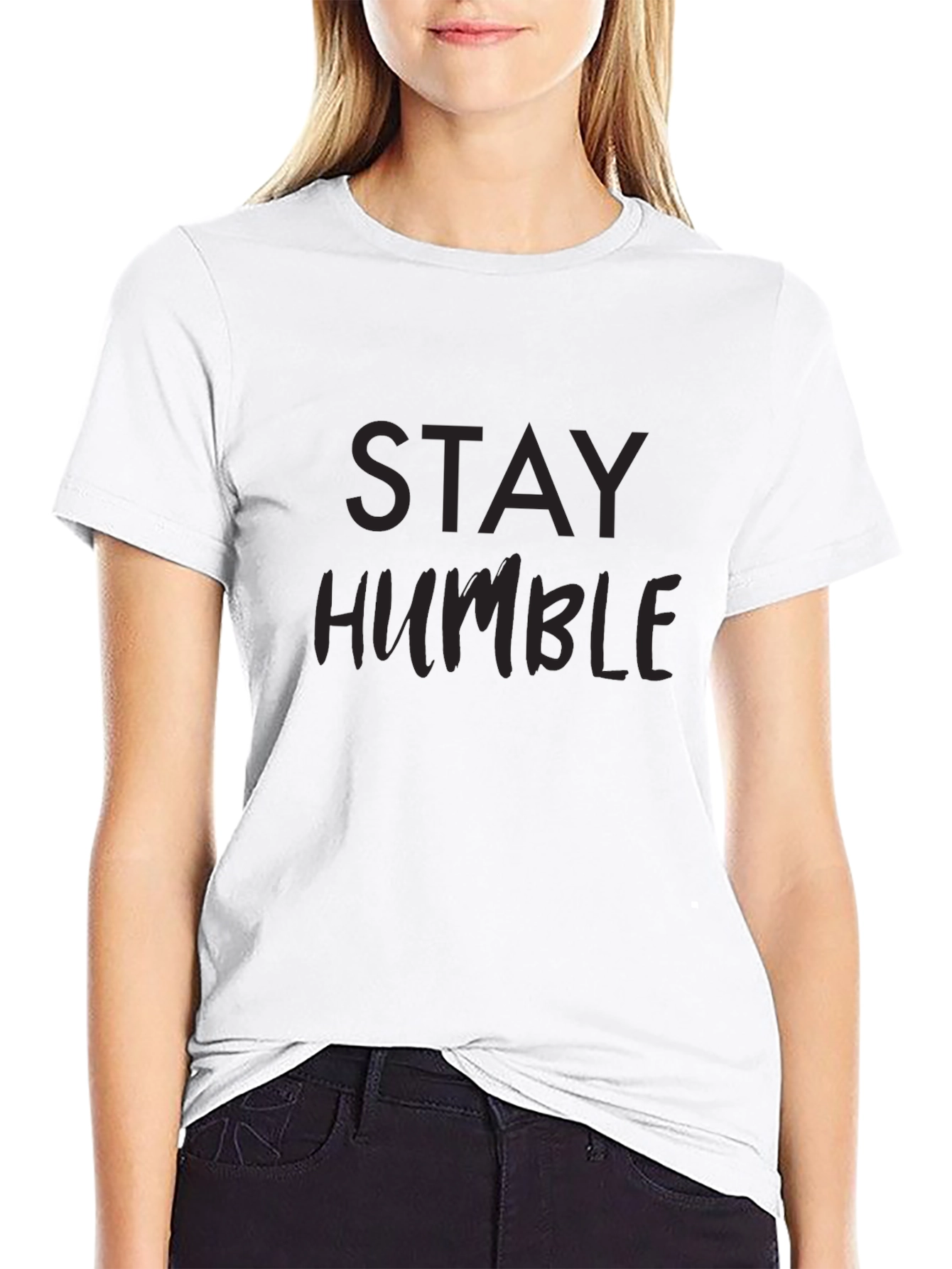 Stay Humble Black T-Shirt