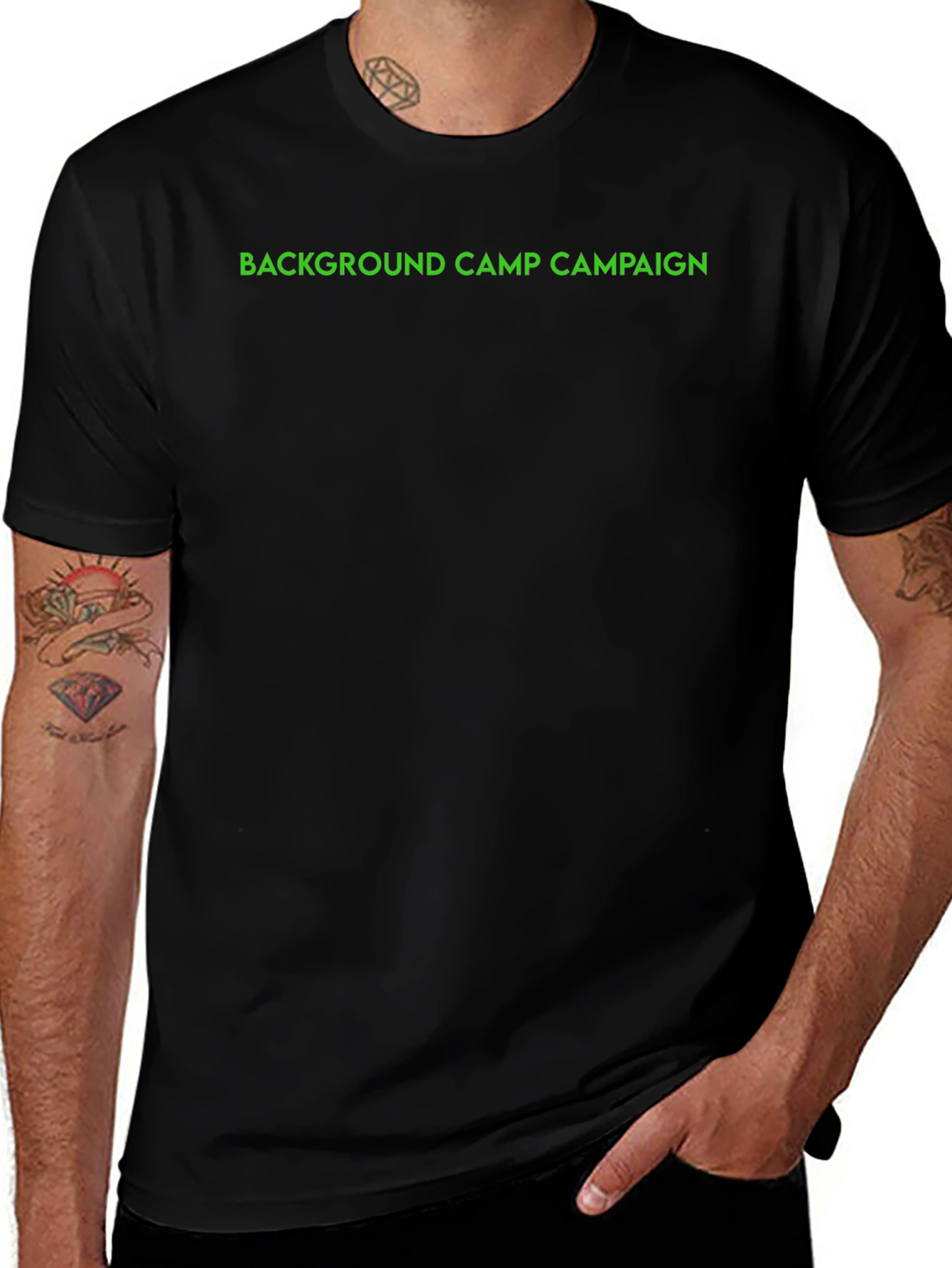 Background Camp Campaign T-Shirt