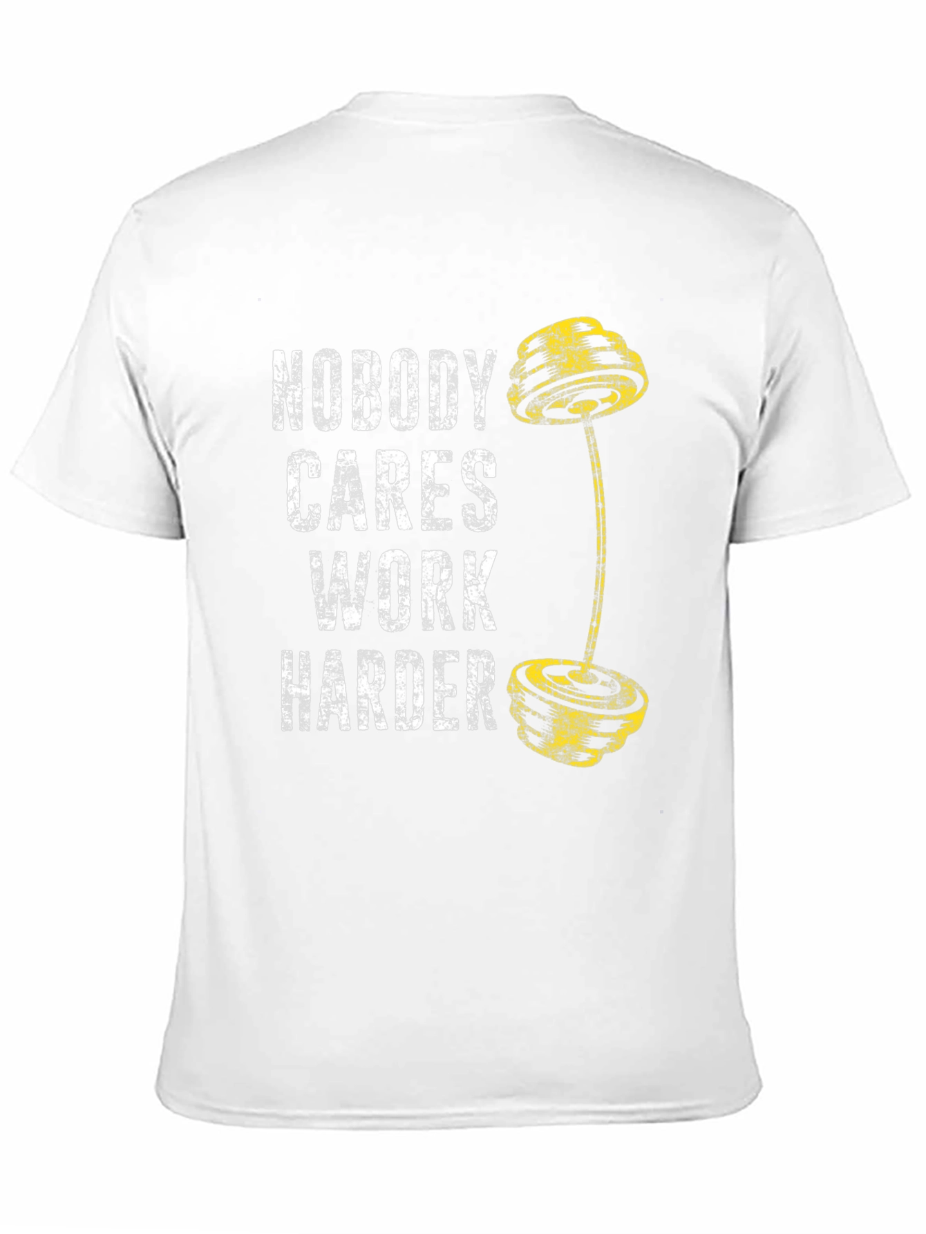 Nobody Cares Work Harder Gym T-Shirt