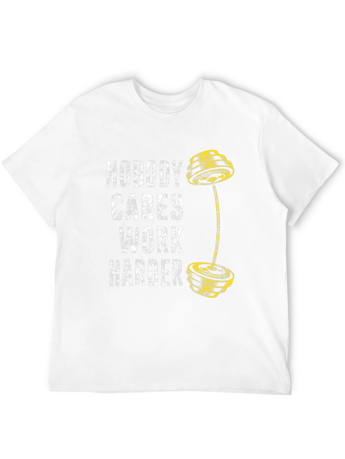 Nobody Cares Work Harder Gym T-Shirt