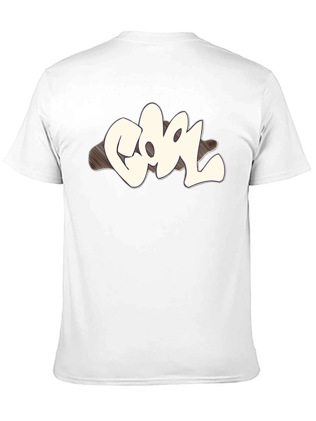 Cool Graffiti Style T-Shirt - Black