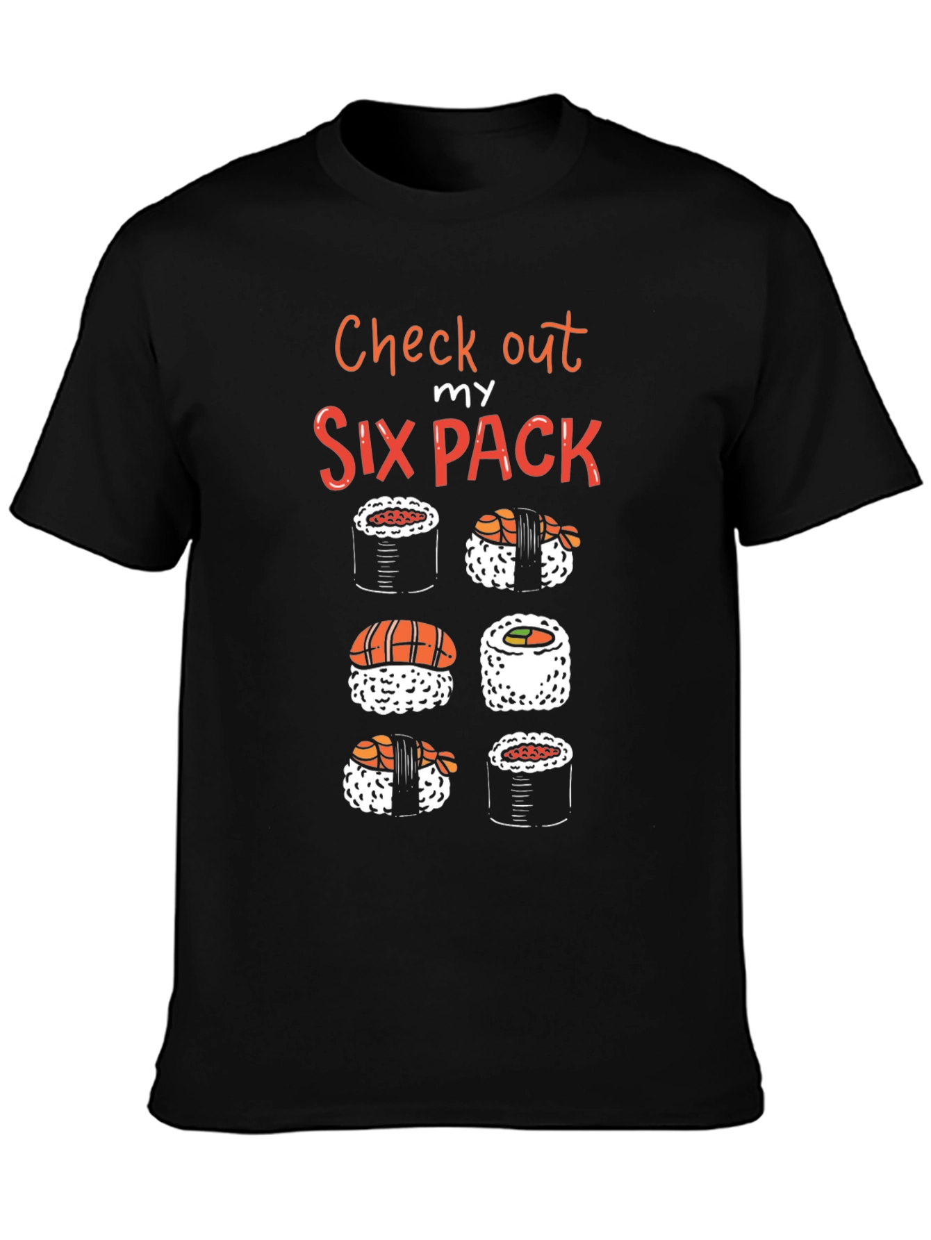 Sushi Six Pack T-Shirt