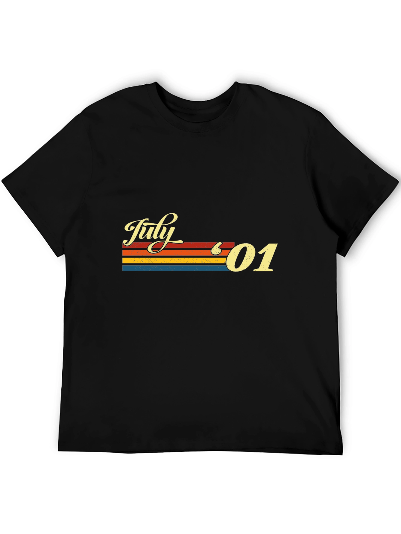 Retro July 01 Birthday T-Shirt