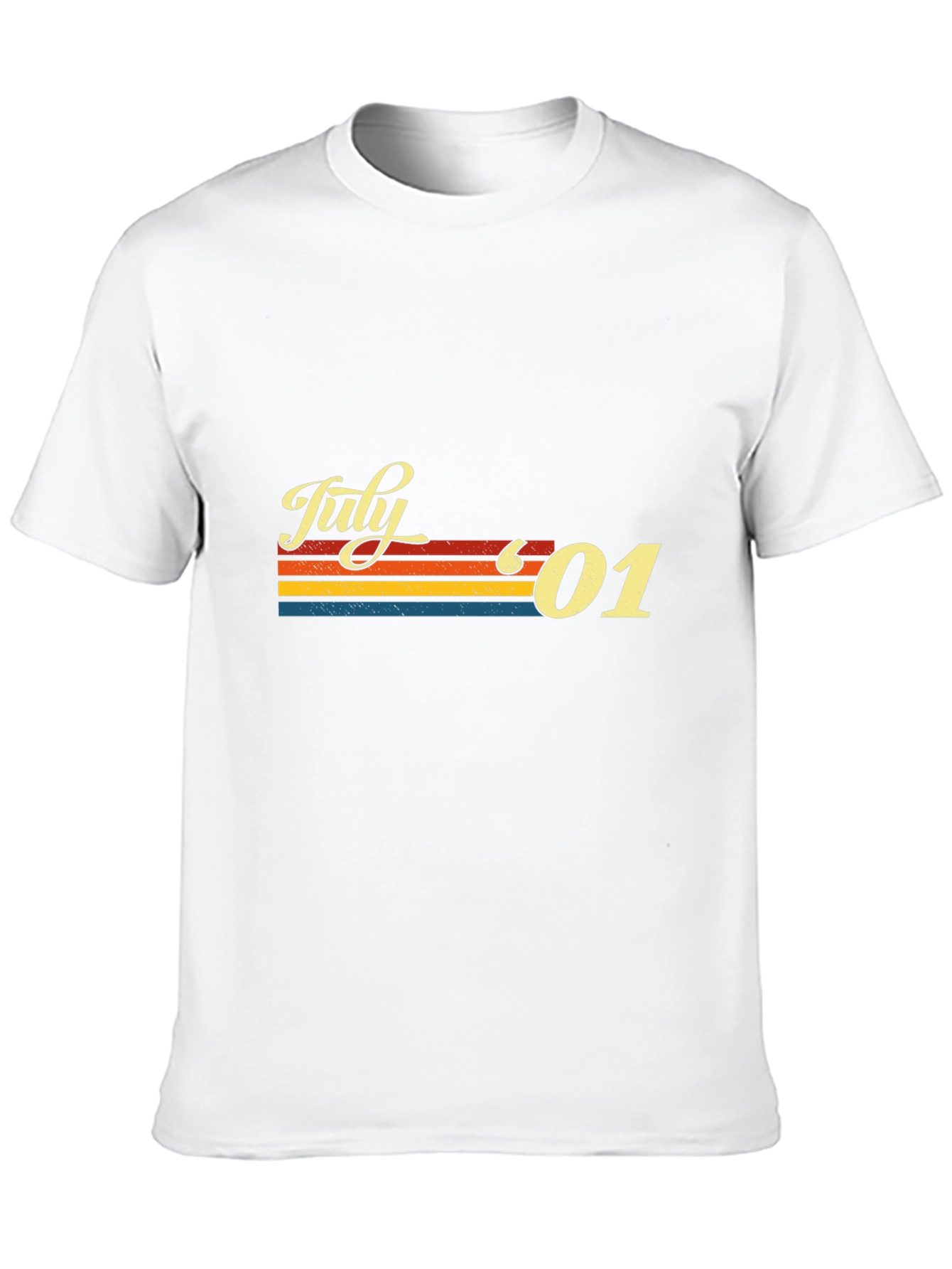 Retro July 01 Birthday T-Shirt
