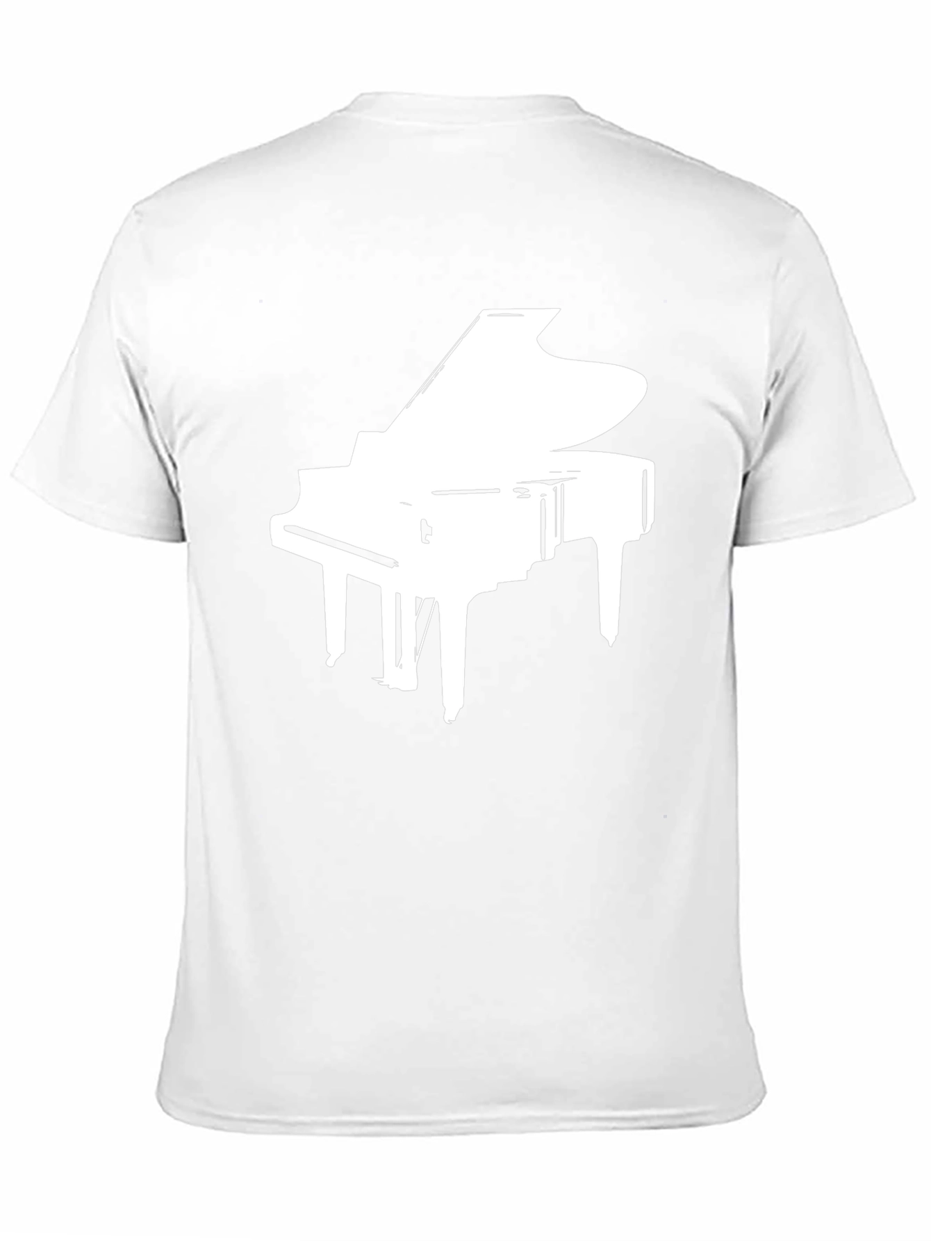 Grand Piano Graphic Tee - Black