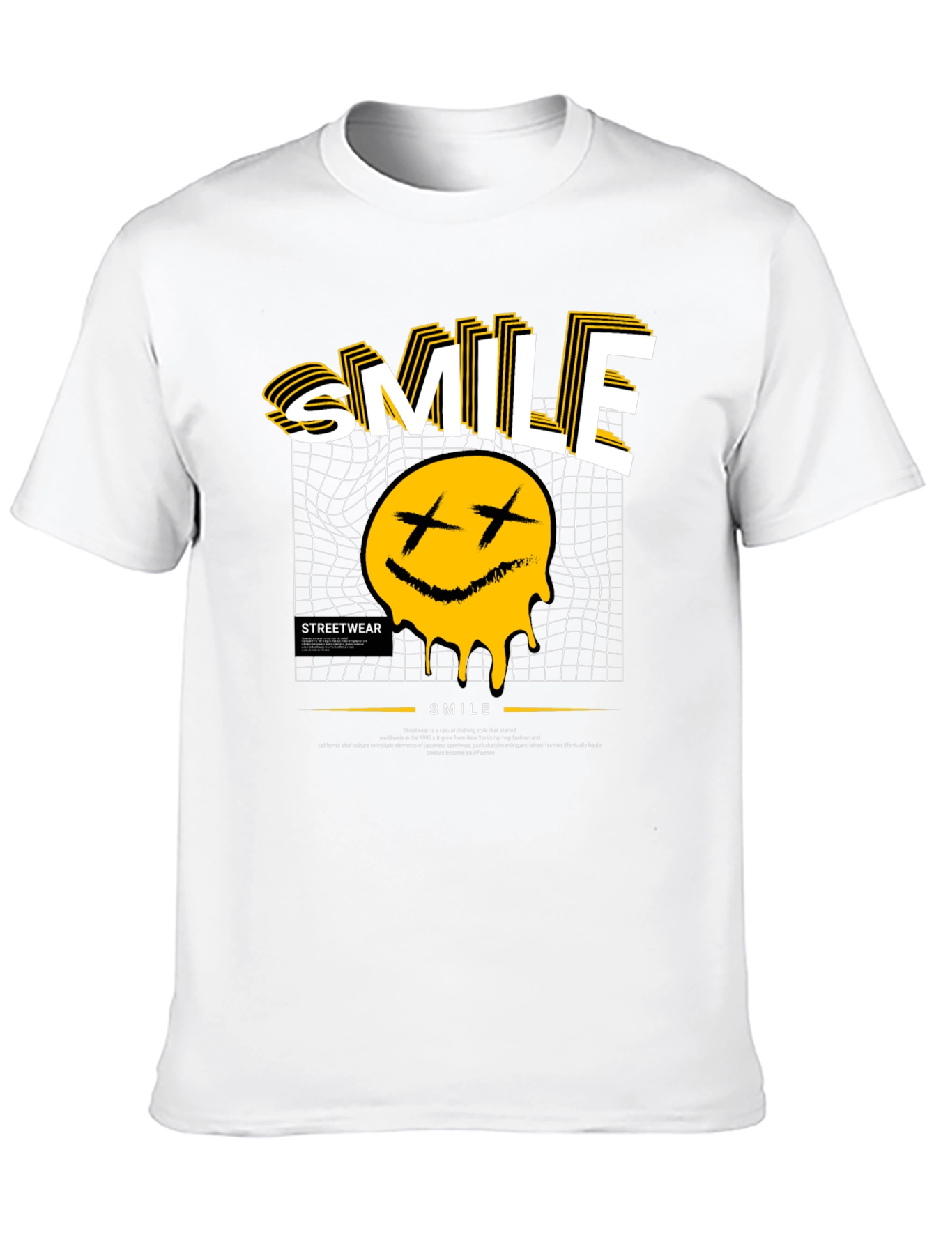 Smile Graphic Tee - Streetwear Style
