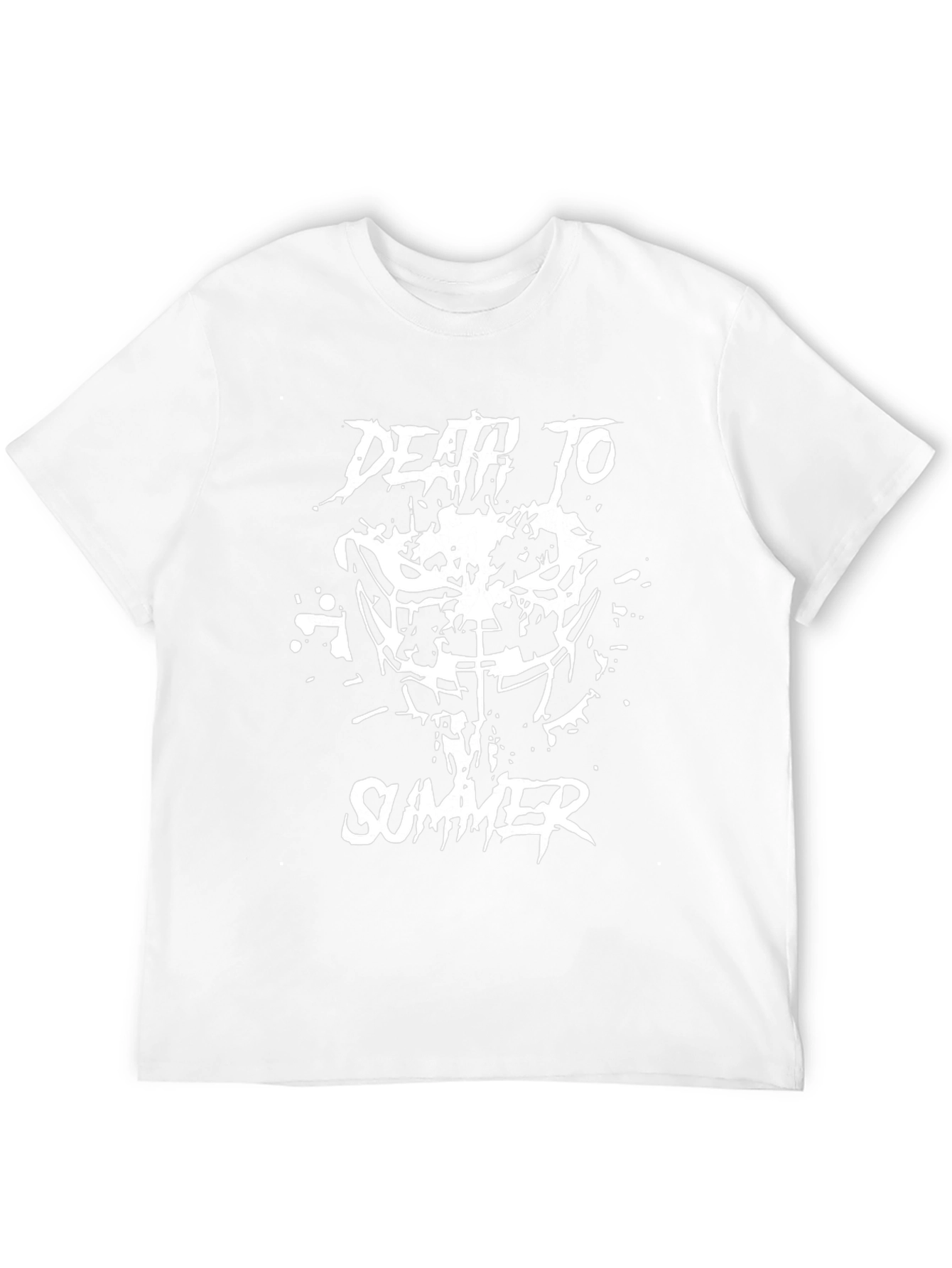 Death to Summer Graphic Tee - Black Cotton
