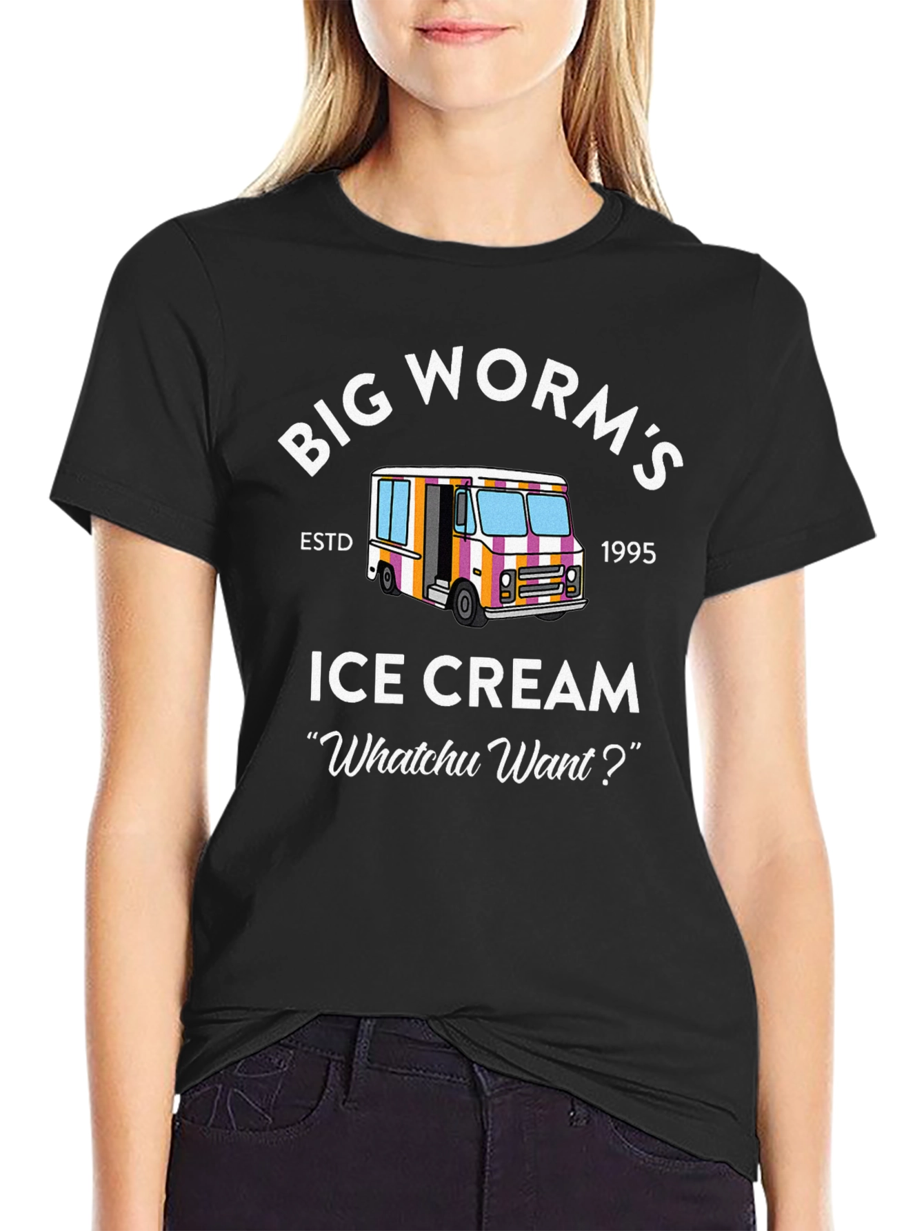Big Worms Ice Cream T-Shirt -