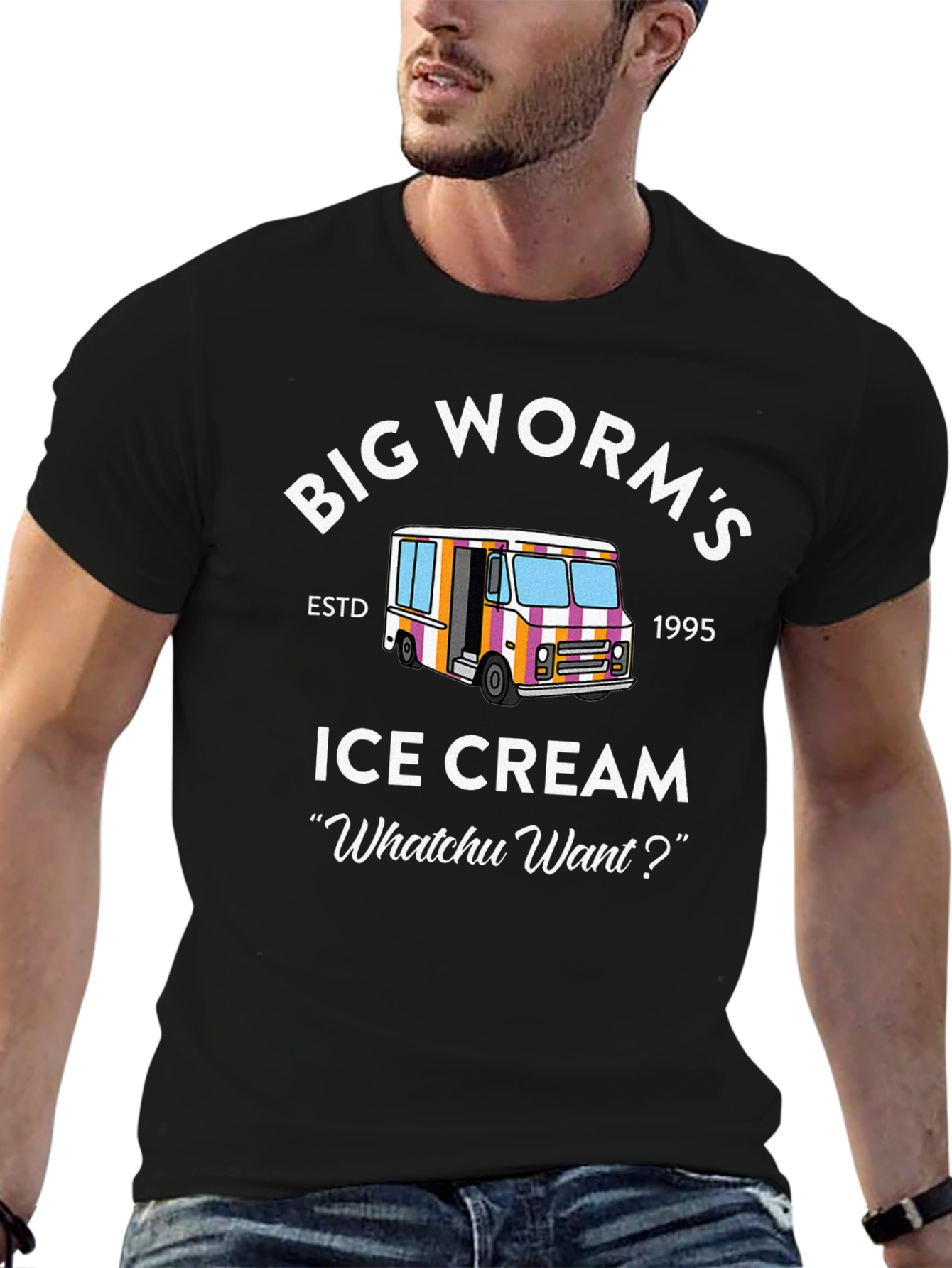 Big Worms Ice Cream T-Shirt -