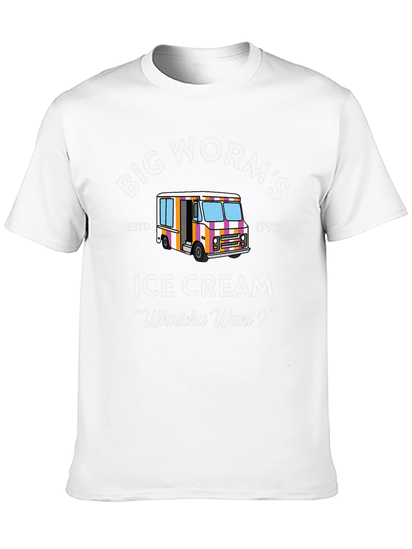 Big Worms Ice Cream T-Shirt -