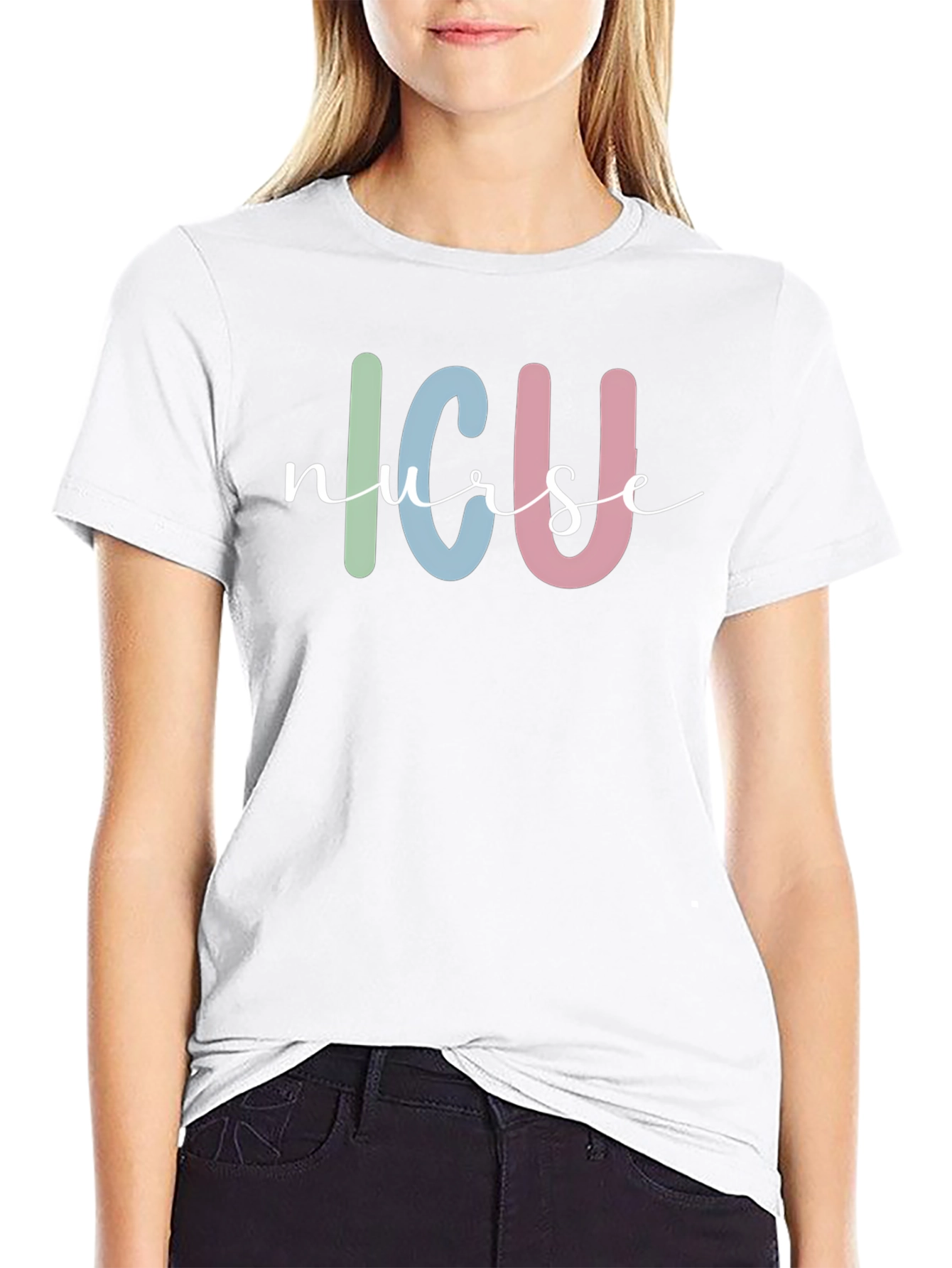 ICU Nurse T-Shirt - Cute & Comfortable