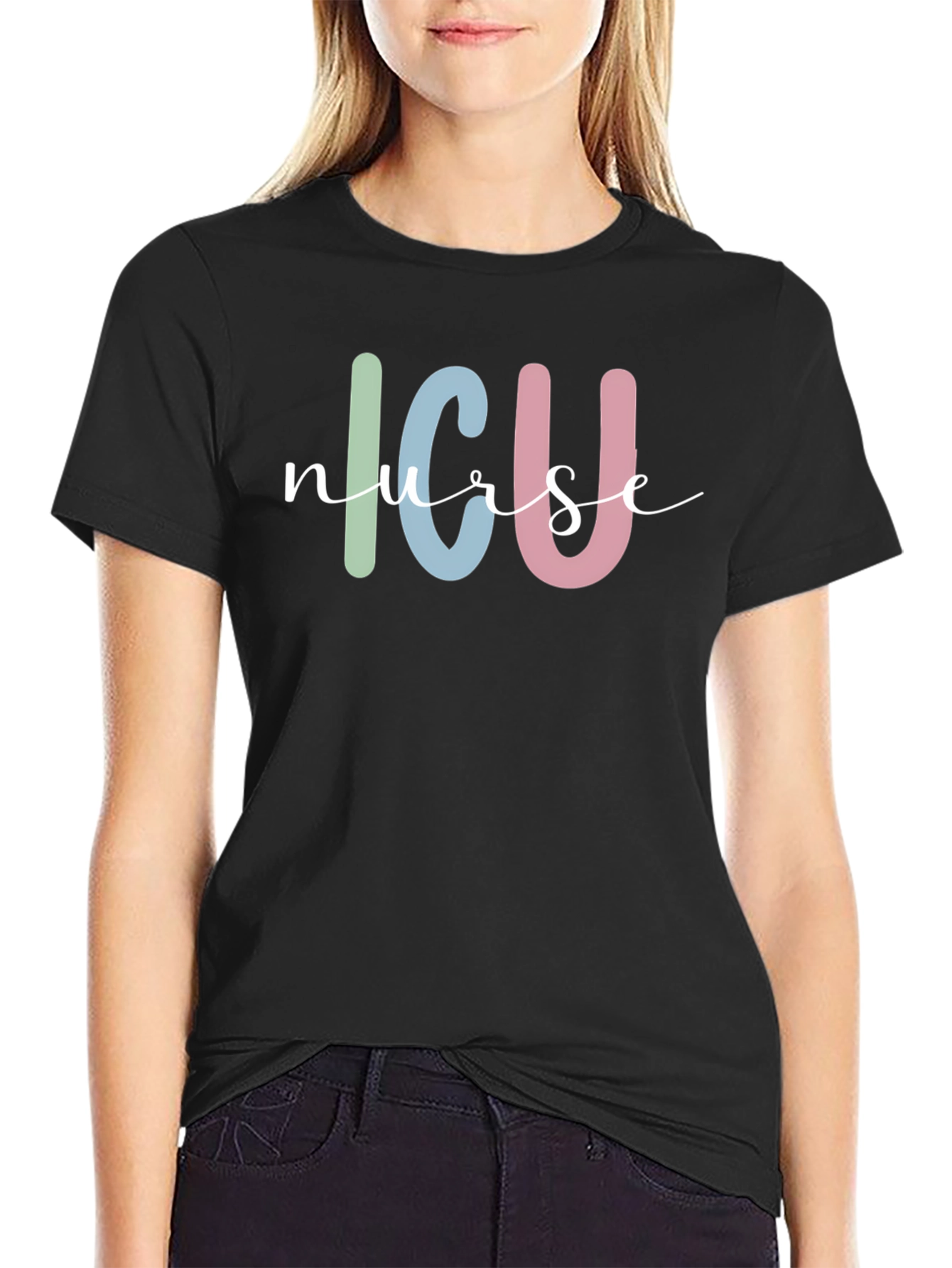 ICU Nurse T-Shirt - Cute & Comfortable